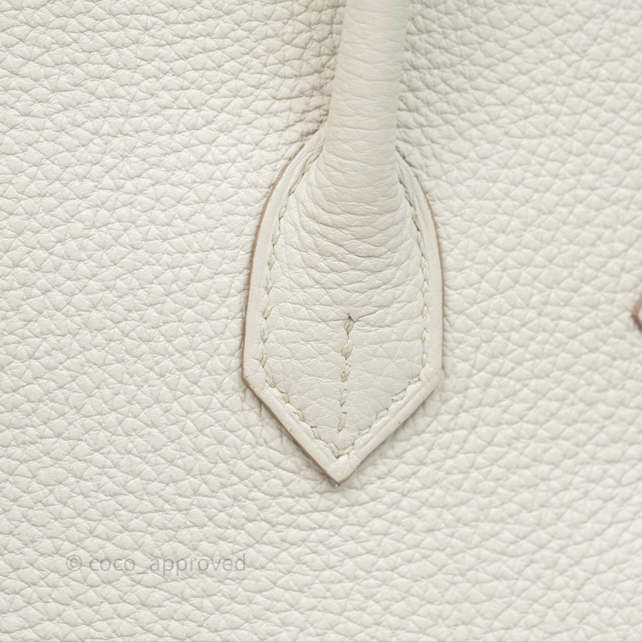 - DM/Email To Purchase - Herms Birkin 25 Retourne Beton Togo Gold Hardware