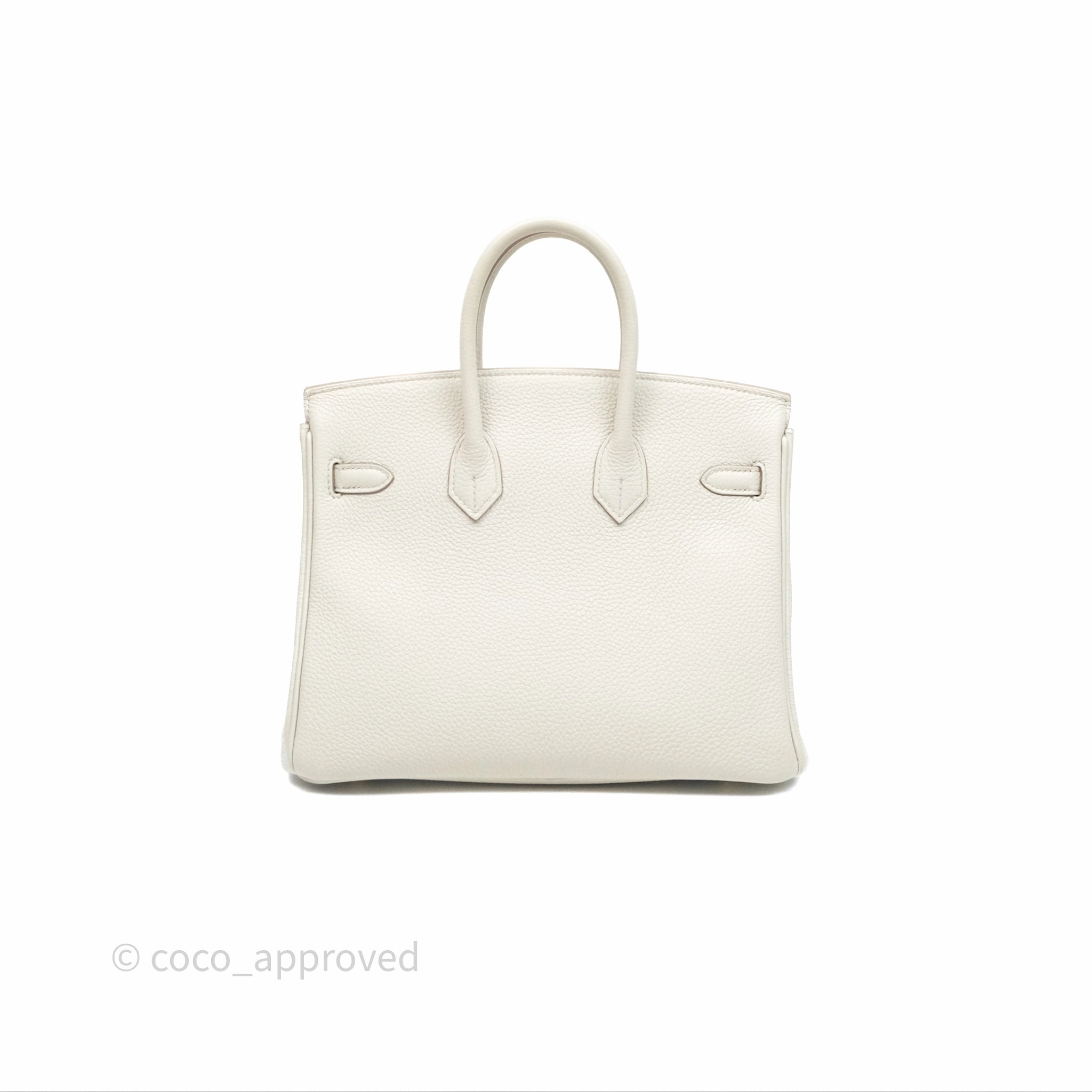 - DM/Email To Purchase - Herms Birkin 25 Retourne Beton Togo Gold Hardware
