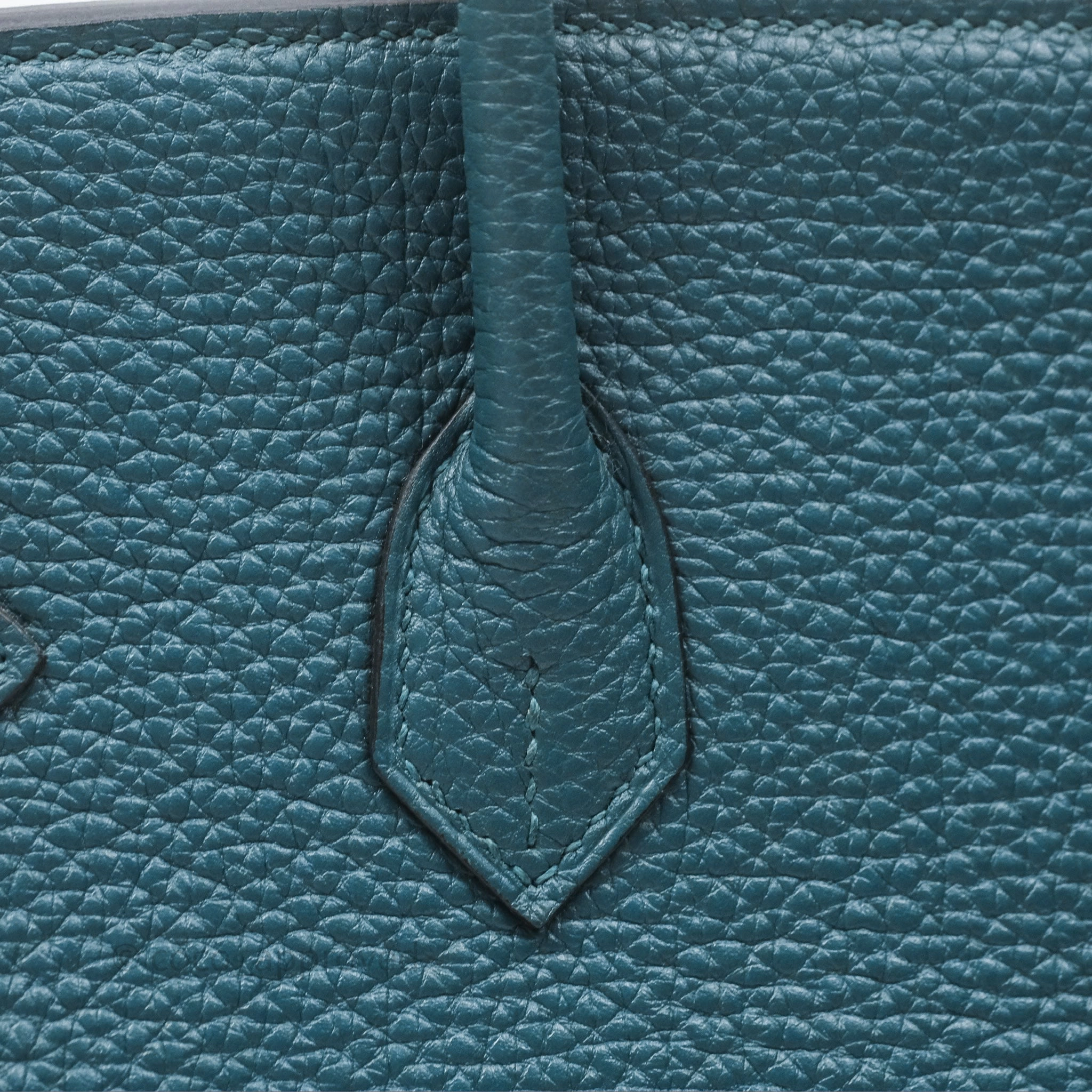 - DM/Email To Purchase - Herms Birkin 25 Retourne Vert Bosphore W0 / Bleu Ocan Z7 Togo Palladium Hardware