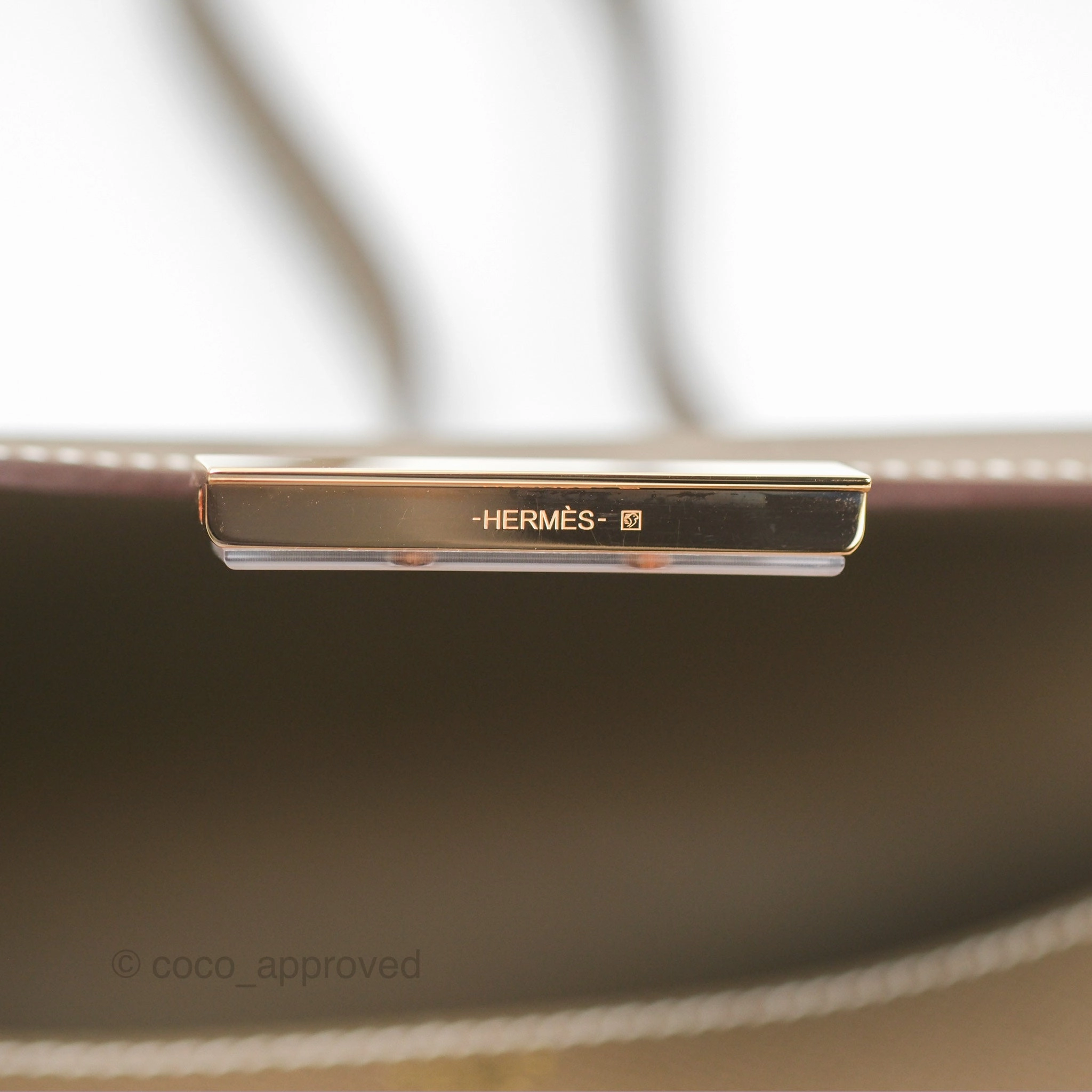 - DM/Email to purchase - Herms Constance 24 Mirror Etoupe 18 Epsom Rose Gold Hardware