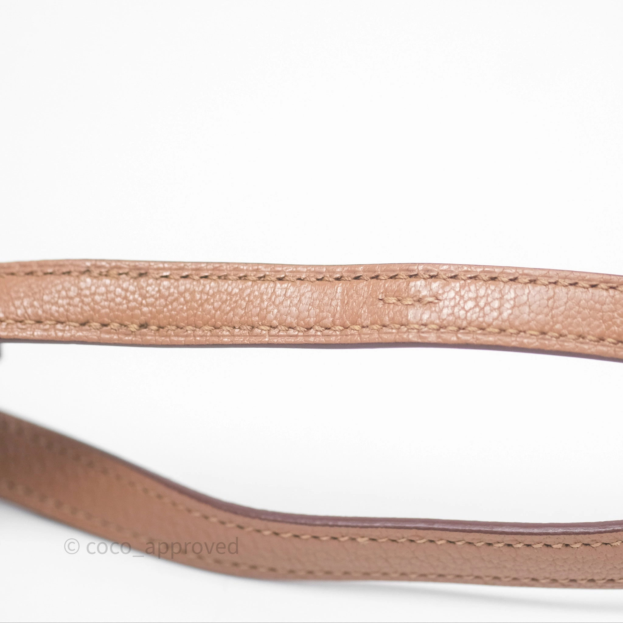 - DM/Email To Purchase - Herms Constance Mini Quebracho Chevre Gold Hardware
