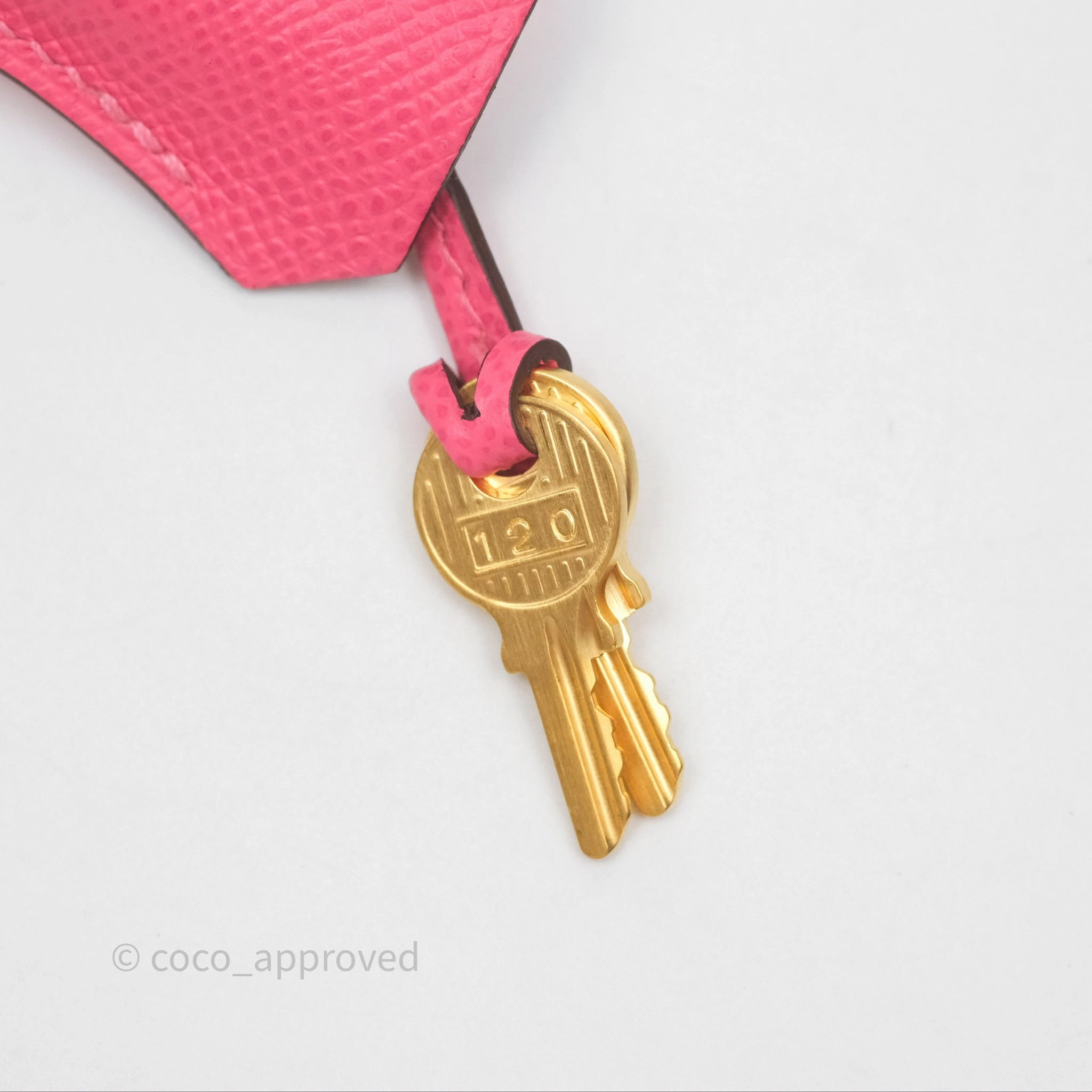 - DM/Email To Purchase - Herms Kelly 25 Sellier Begie/Pink Epsom Gold Hardware