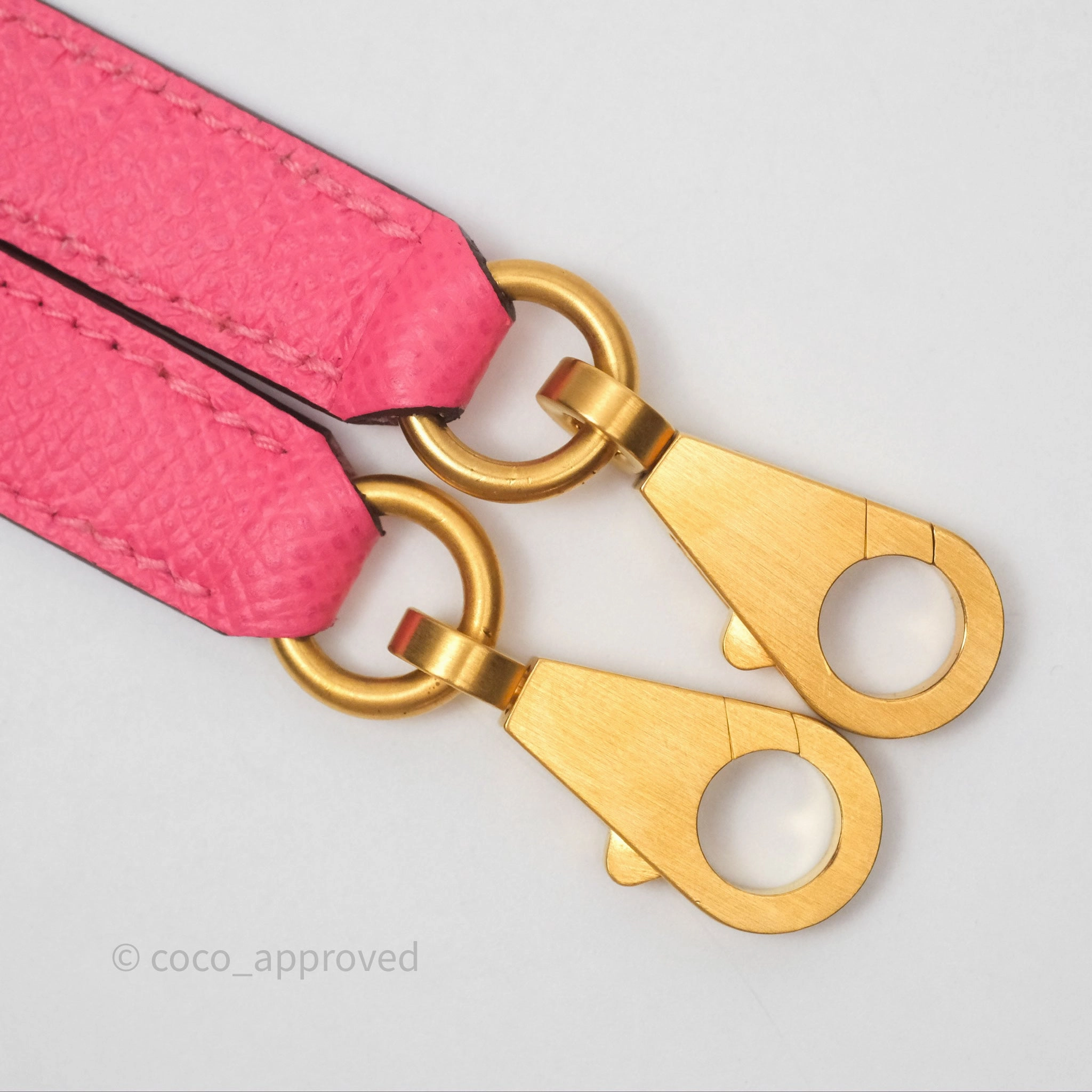 - DM/Email To Purchase - Herms Kelly 25 Sellier Begie/Pink Epsom Gold Hardware