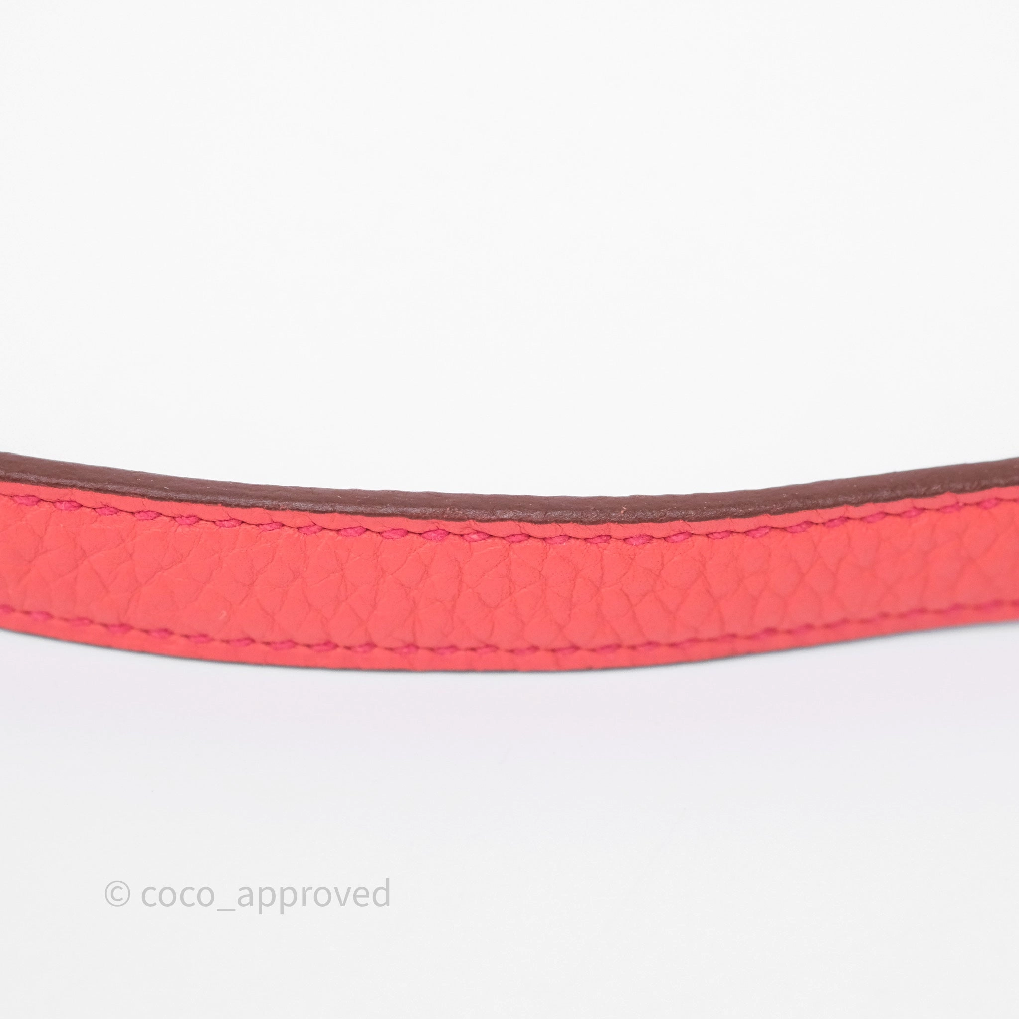 - DM/Email To Purchase - Herms Kelly 28 Rose Jaipur Retourne Togo Gold Hardware