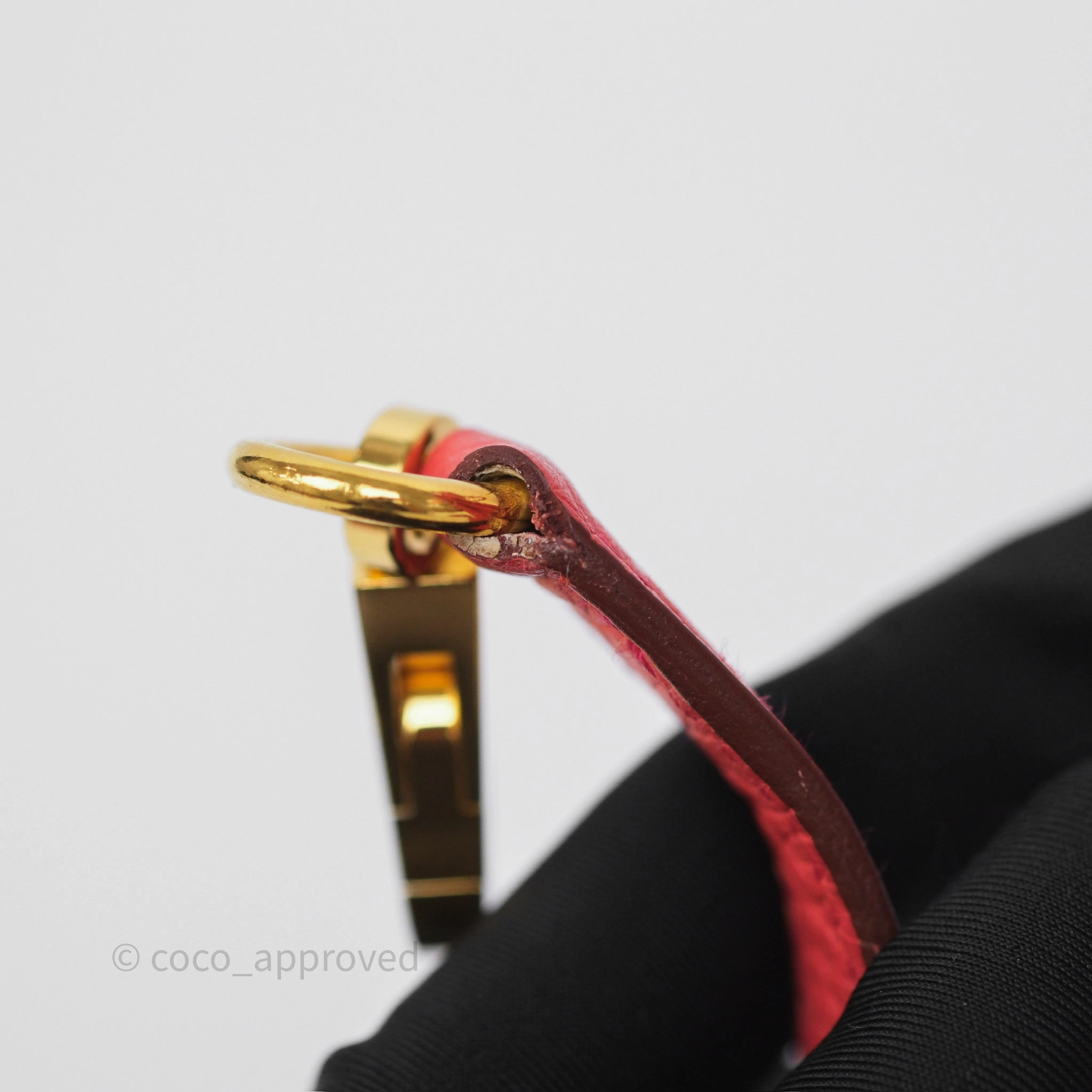 - DM/Email To Purchase - Herms Kelly 28 Rose Jaipur Retourne Togo Gold Hardware