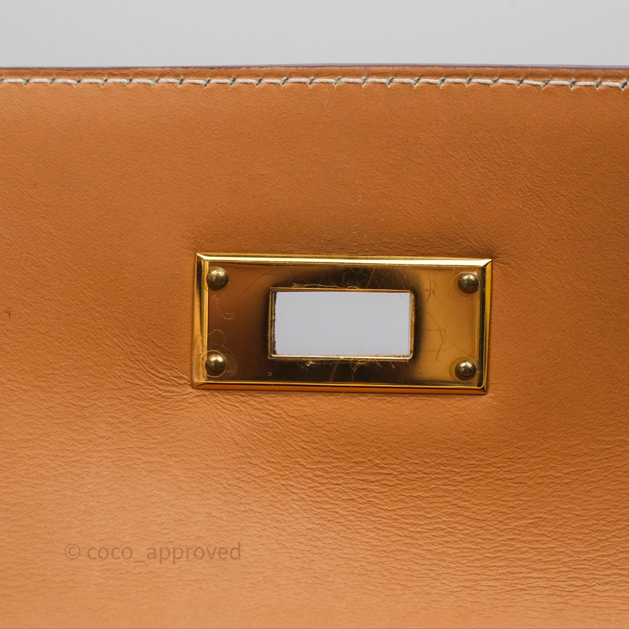 - DM/Email To Purchase - Herms Kelly II 28 Sellier Gold 37 Chamonix Leather Gold Hardware