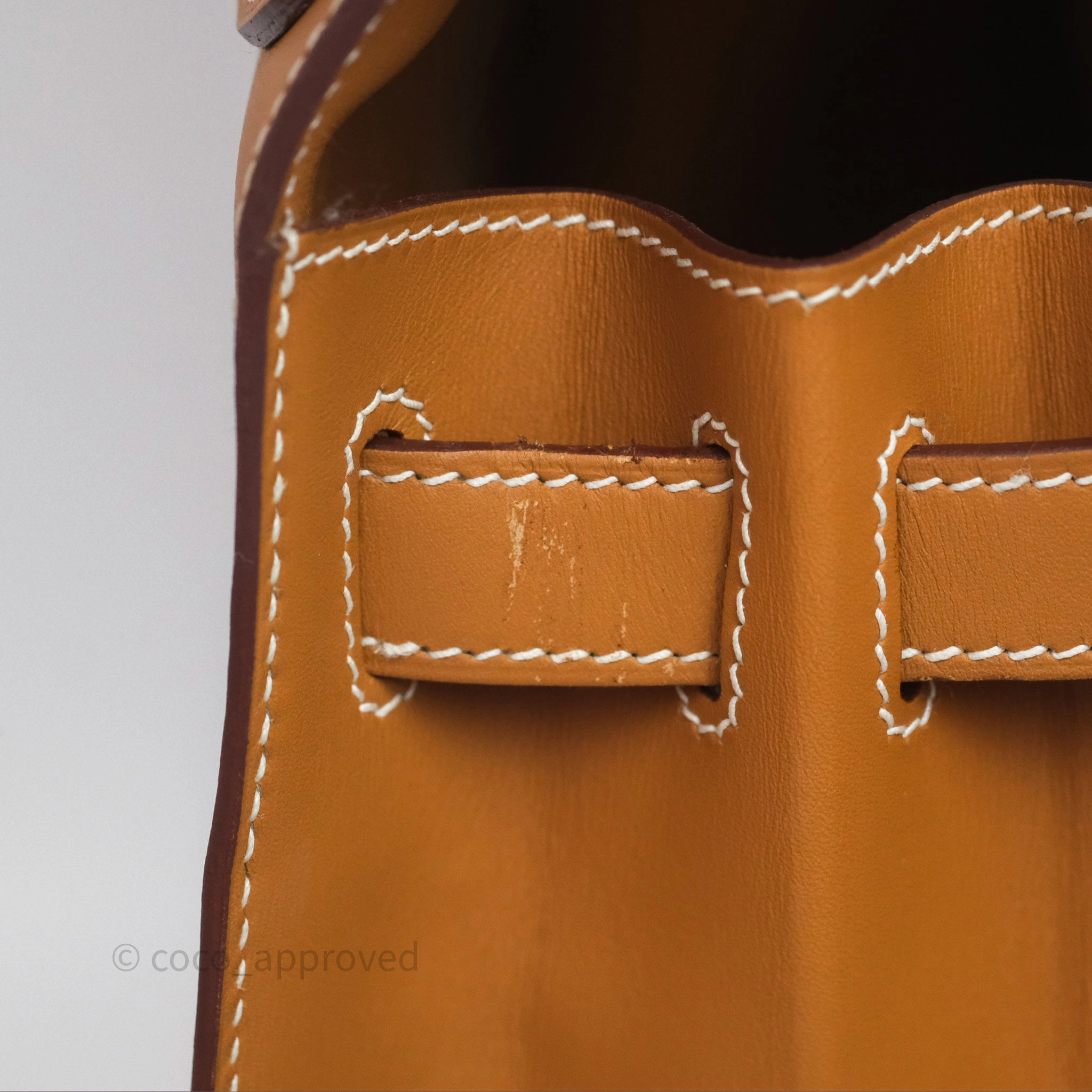 - DM/Email To Purchase - Herms Kelly II 28 Sellier Gold 37 Chamonix Leather Gold Hardware