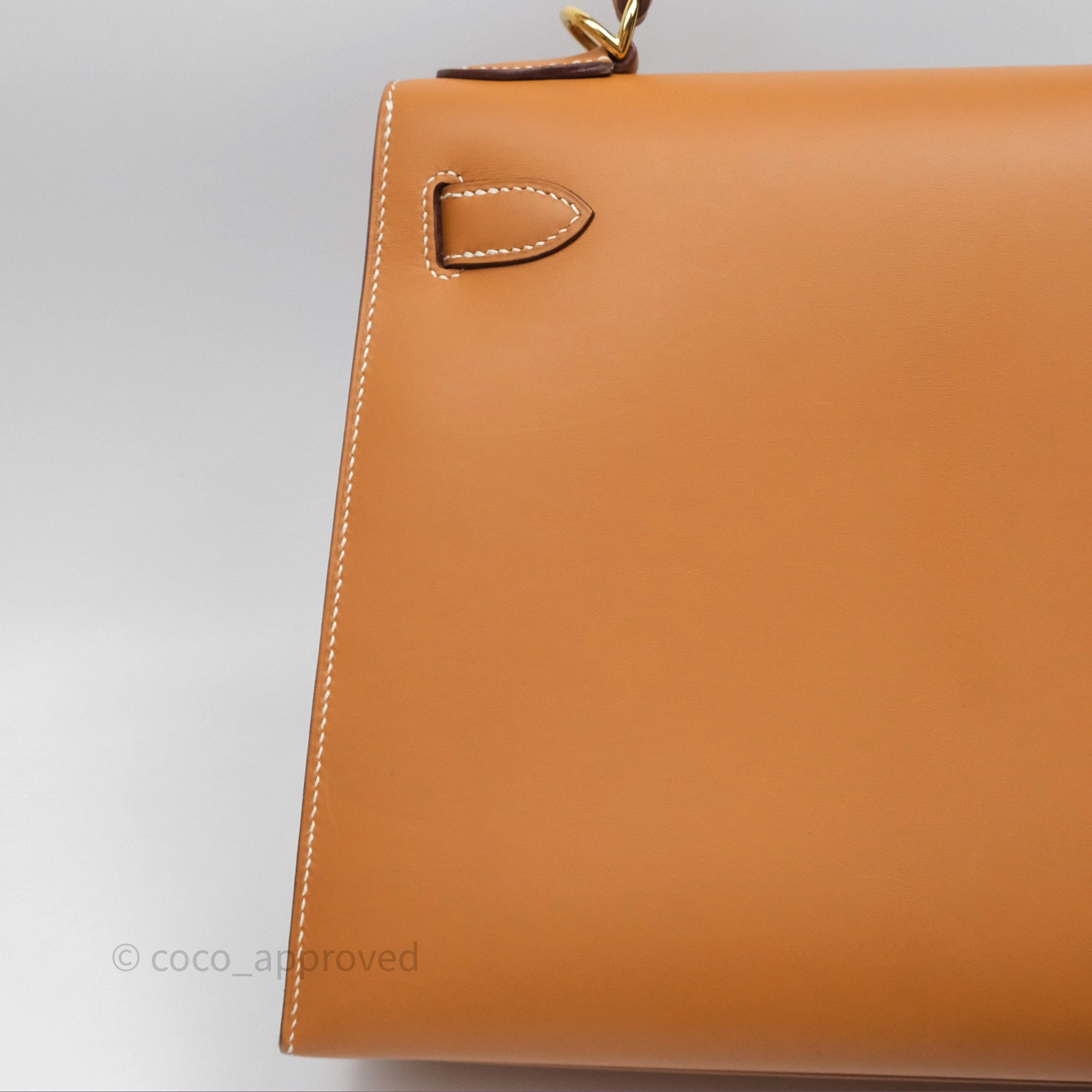 - DM/Email To Purchase - Herms Kelly II 28 Sellier Gold 37 Chamonix Leather Gold Hardware