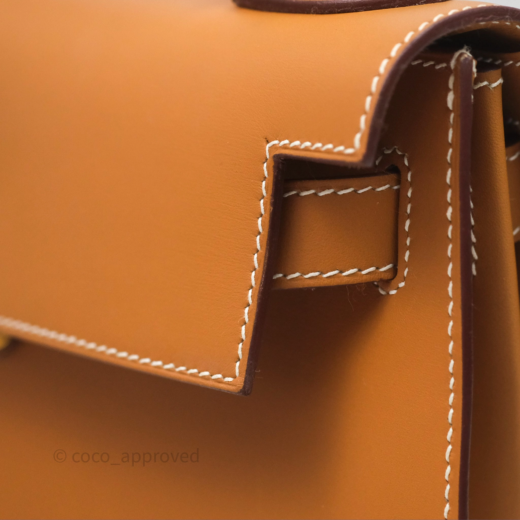 - DM/Email To Purchase - Herms Kelly II 28 Sellier Gold 37 Chamonix Leather Gold Hardware