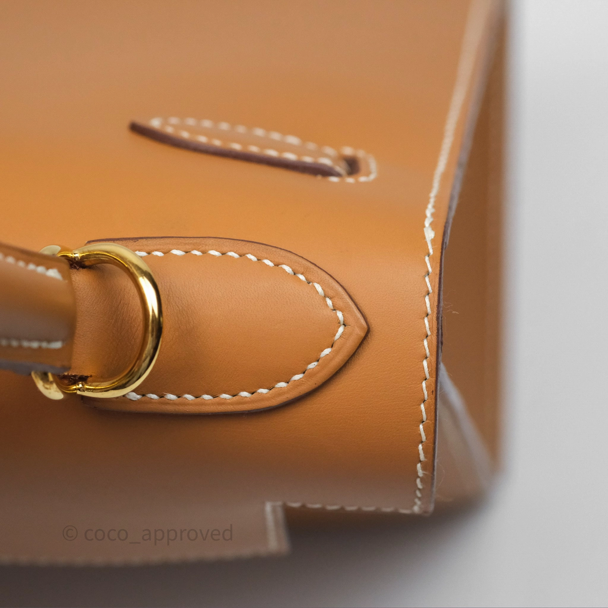 - DM/Email To Purchase - Herms Kelly II 28 Sellier Gold 37 Chamonix Leather Gold Hardware