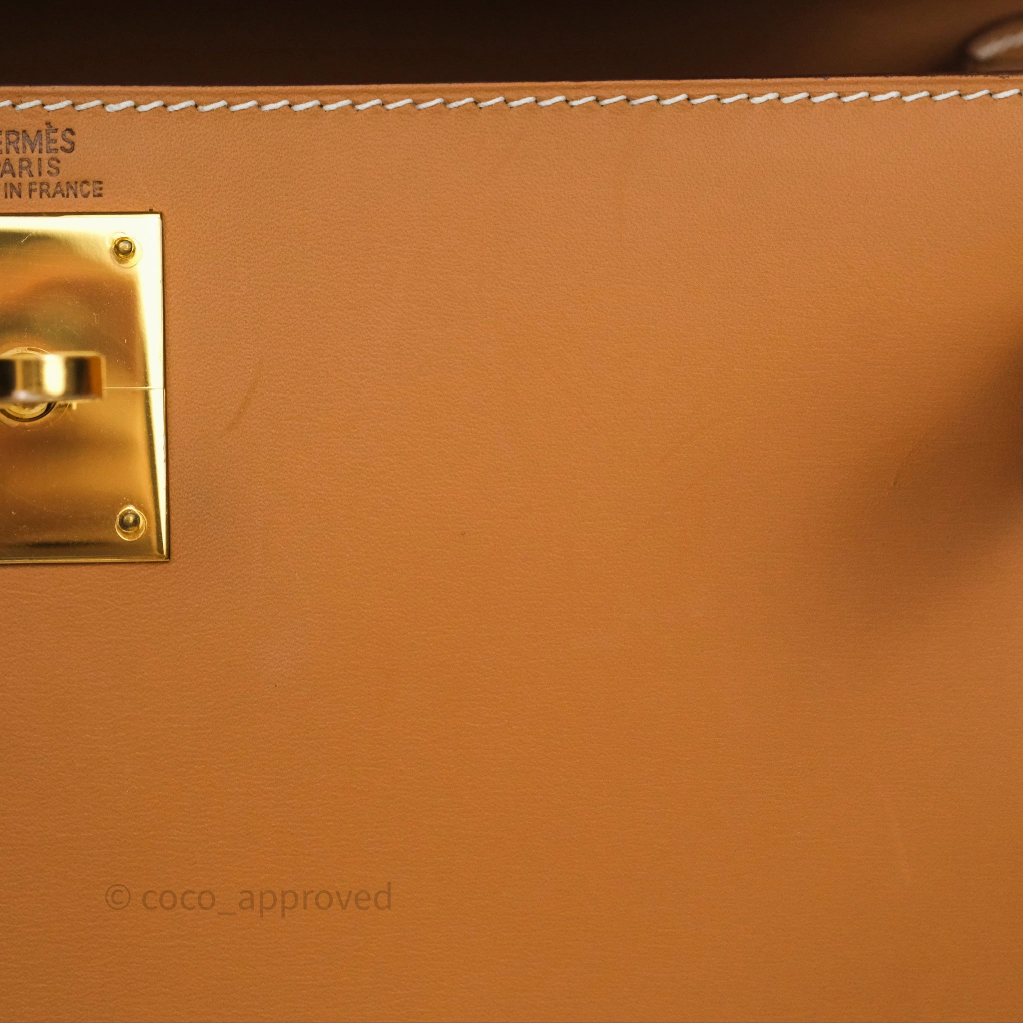 - DM/Email To Purchase - Herms Kelly II 28 Sellier Gold 37 Chamonix Leather Gold Hardware