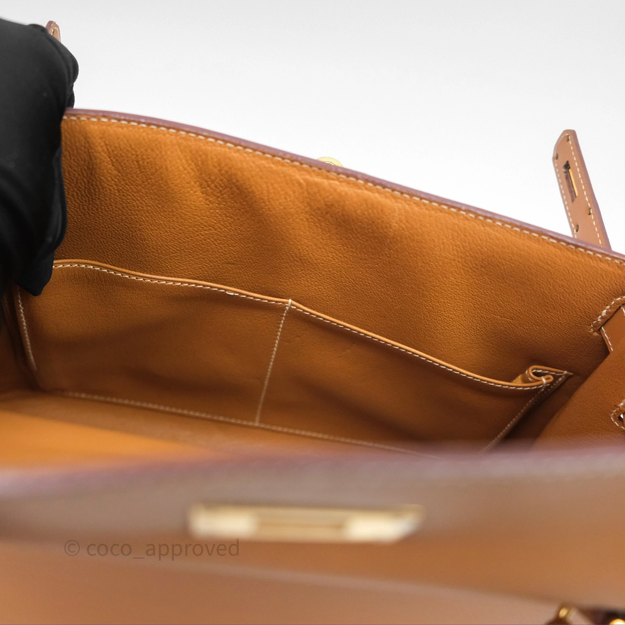 - DM/Email To Purchase - Herms Kelly II 28 Sellier Gold 37 Chamonix Leather Gold Hardware