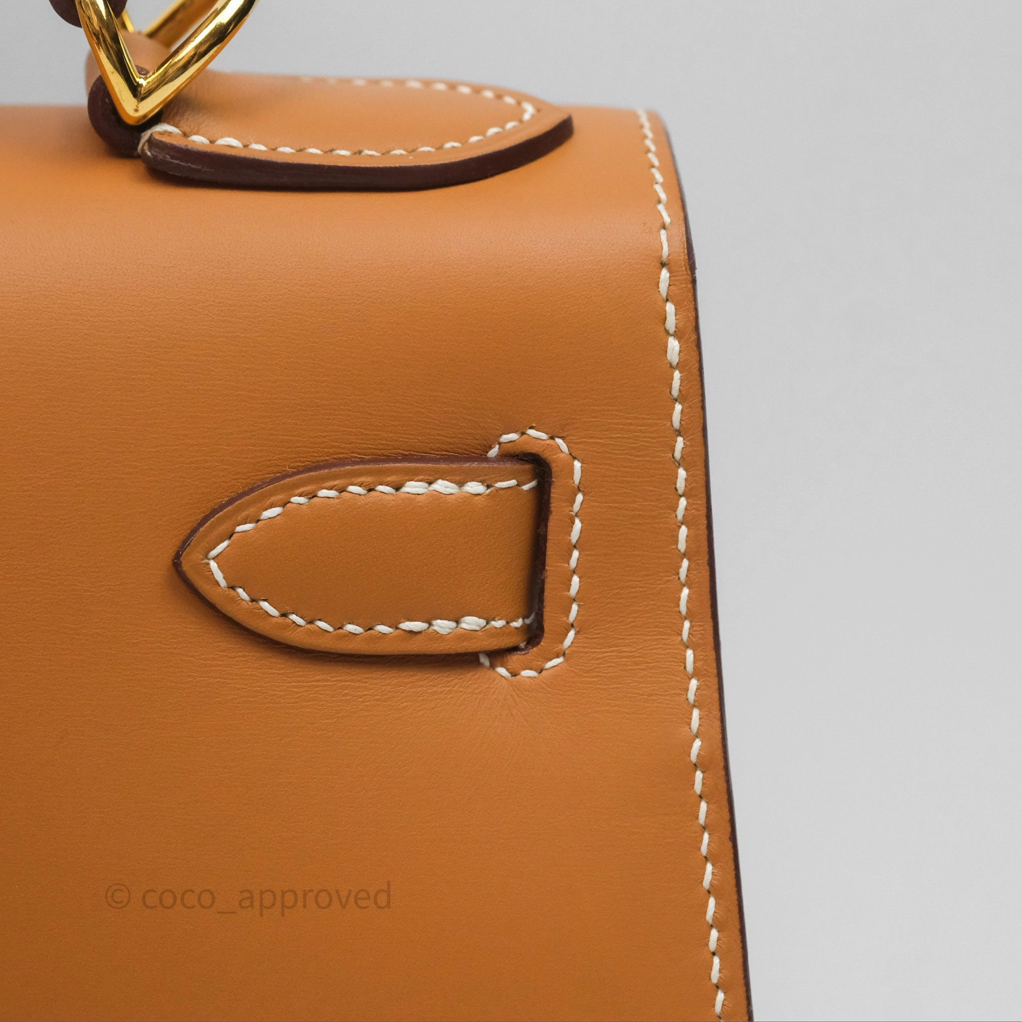 - DM/Email To Purchase - Herms Kelly II 28 Sellier Gold 37 Chamonix Leather Gold Hardware