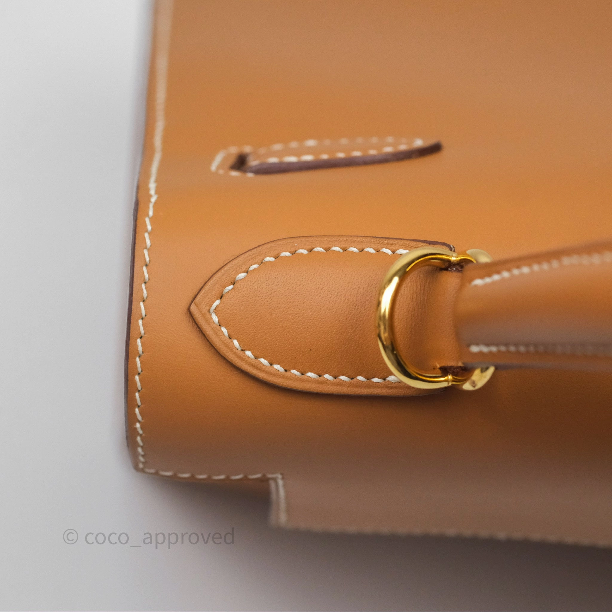 - DM/Email To Purchase - Herms Kelly II 28 Sellier Gold 37 Chamonix Leather Gold Hardware