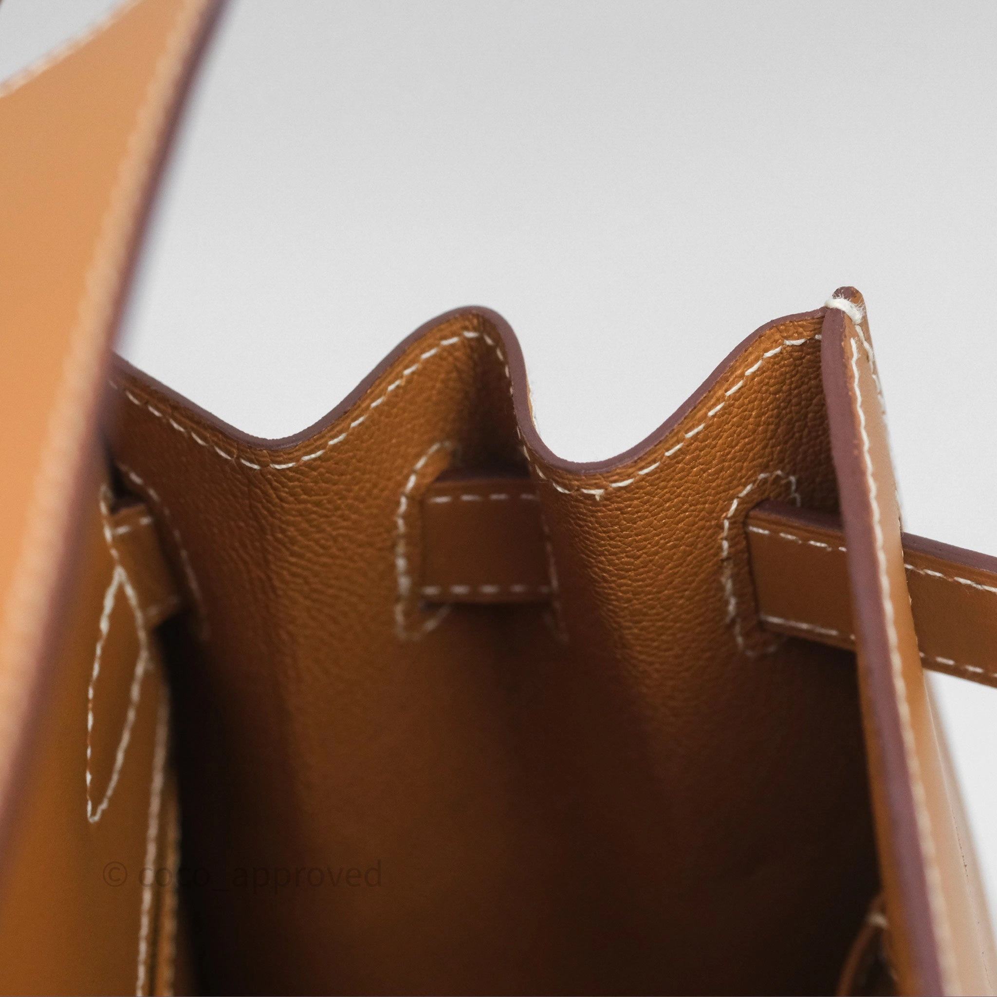 - DM/Email To Purchase - Herms Kelly II 28 Sellier Gold 37 Chamonix Leather Gold Hardware