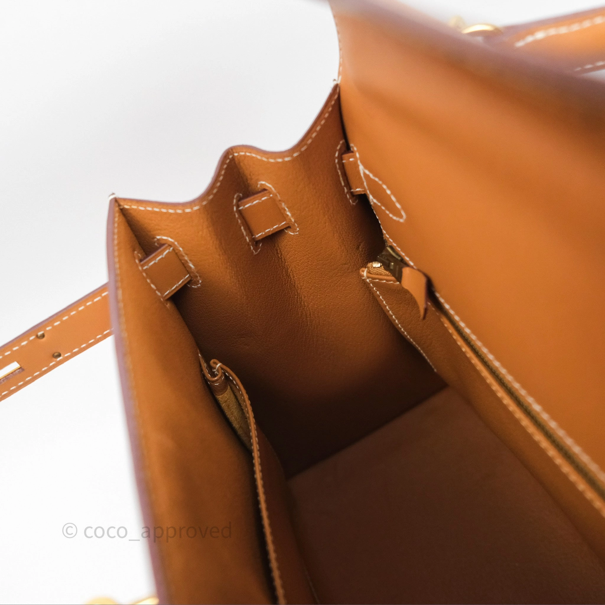 - DM/Email To Purchase - Herms Kelly II 28 Sellier Gold 37 Chamonix Leather Gold Hardware