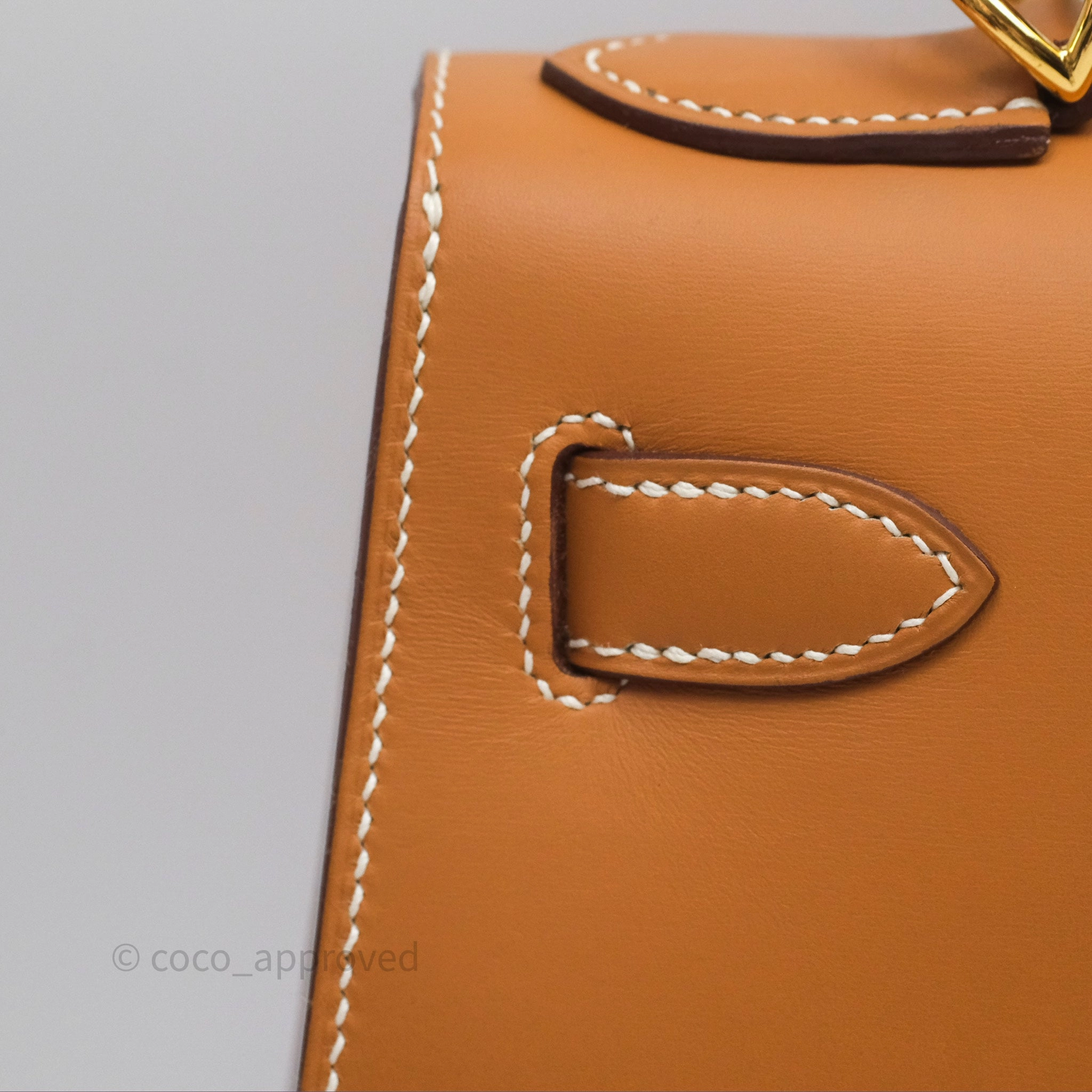 - DM/Email To Purchase - Herms Kelly II 28 Sellier Gold 37 Chamonix Leather Gold Hardware