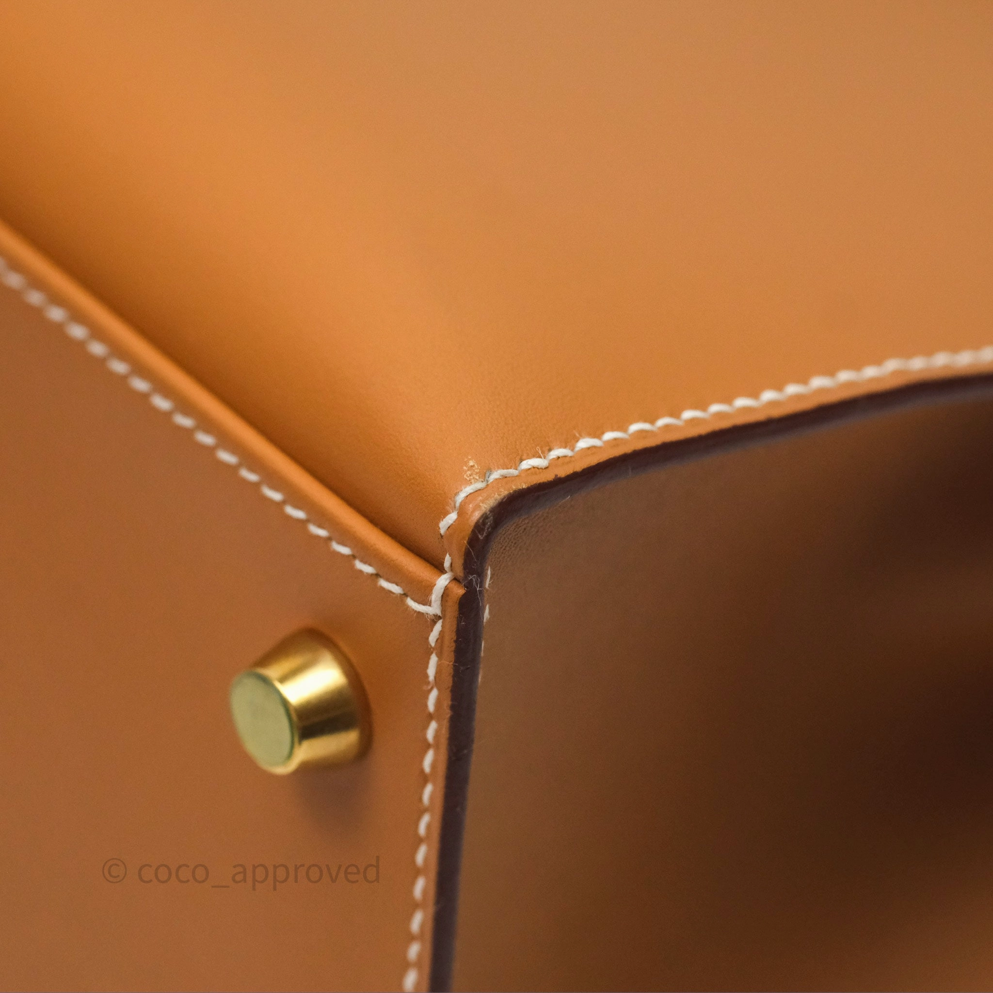 - DM/Email To Purchase - Herms Kelly II 28 Sellier Gold 37 Chamonix Leather Gold Hardware