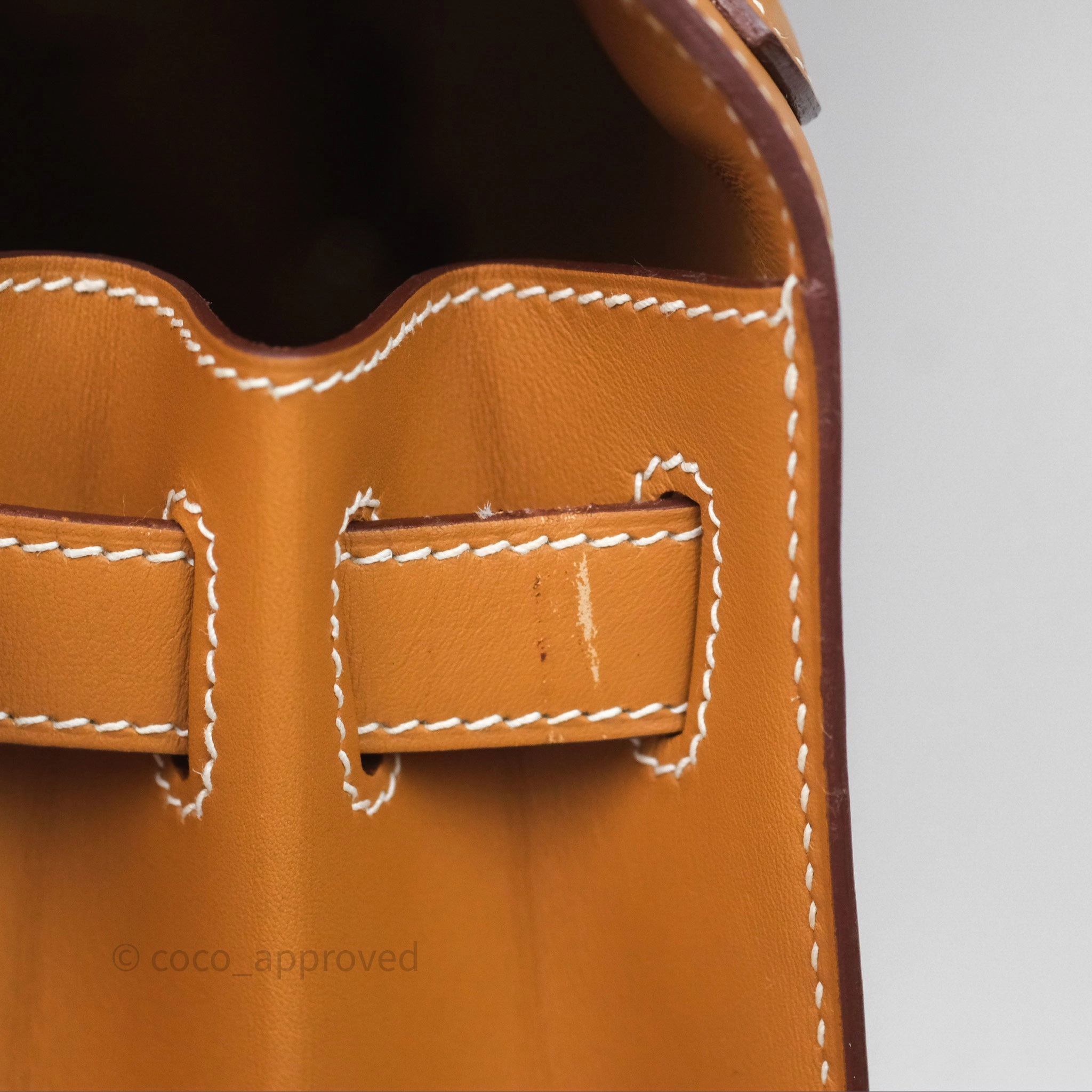 - DM/Email To Purchase - Herms Kelly II 28 Sellier Gold 37 Chamonix Leather Gold Hardware