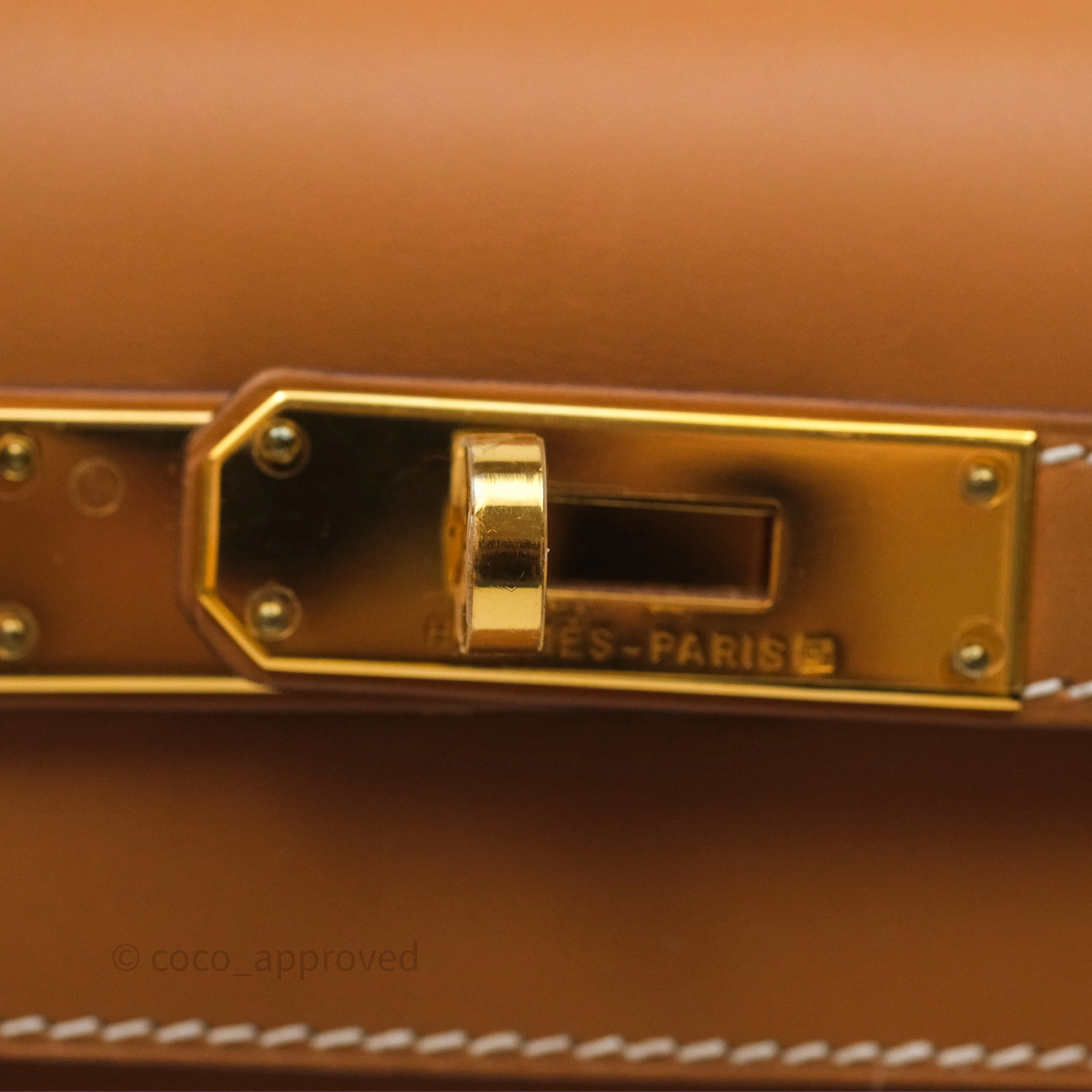- DM/Email To Purchase - Herms Kelly II 28 Sellier Gold 37 Chamonix Leather Gold Hardware