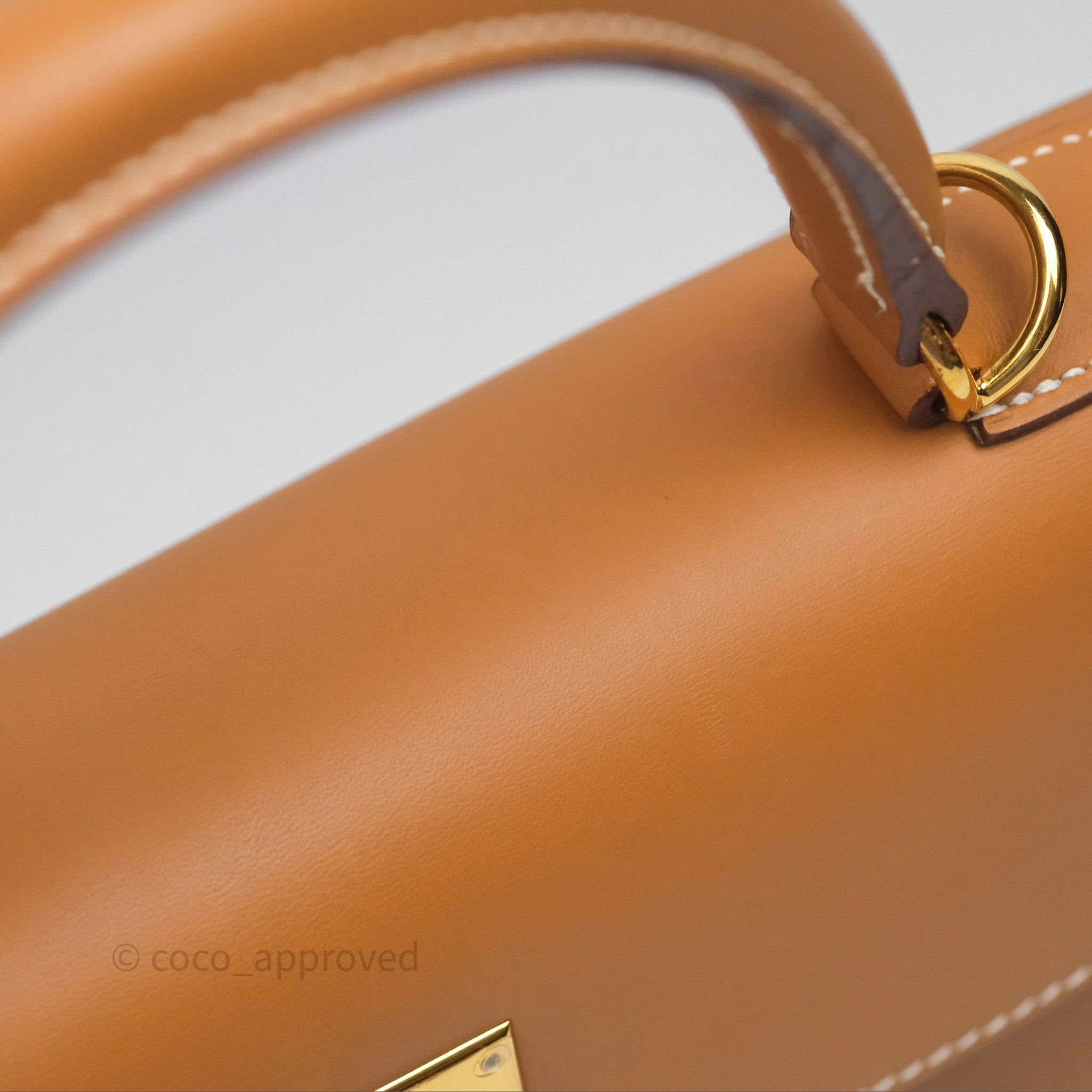 - DM/Email To Purchase - Herms Kelly II 28 Sellier Gold 37 Chamonix Leather Gold Hardware