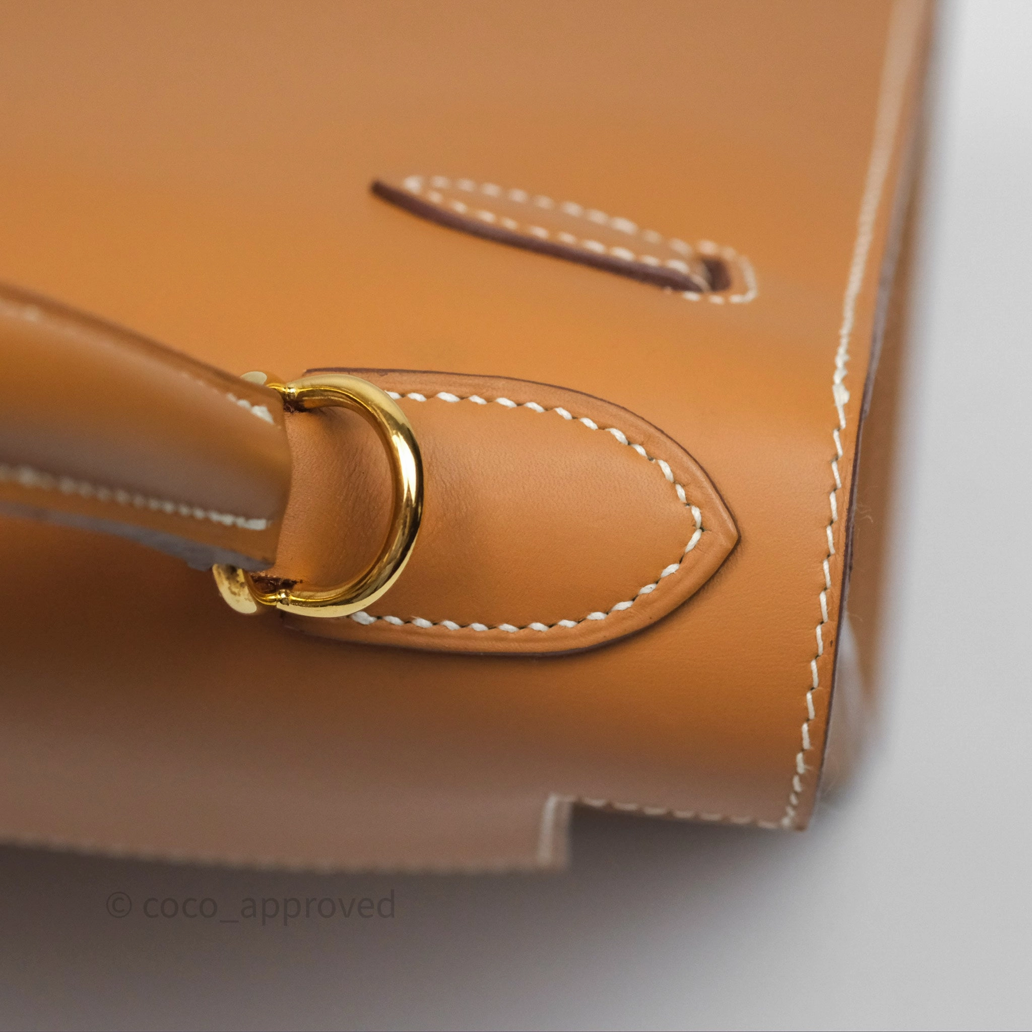 - DM/Email To Purchase - Herms Kelly II 28 Sellier Gold 37 Chamonix Leather Gold Hardware