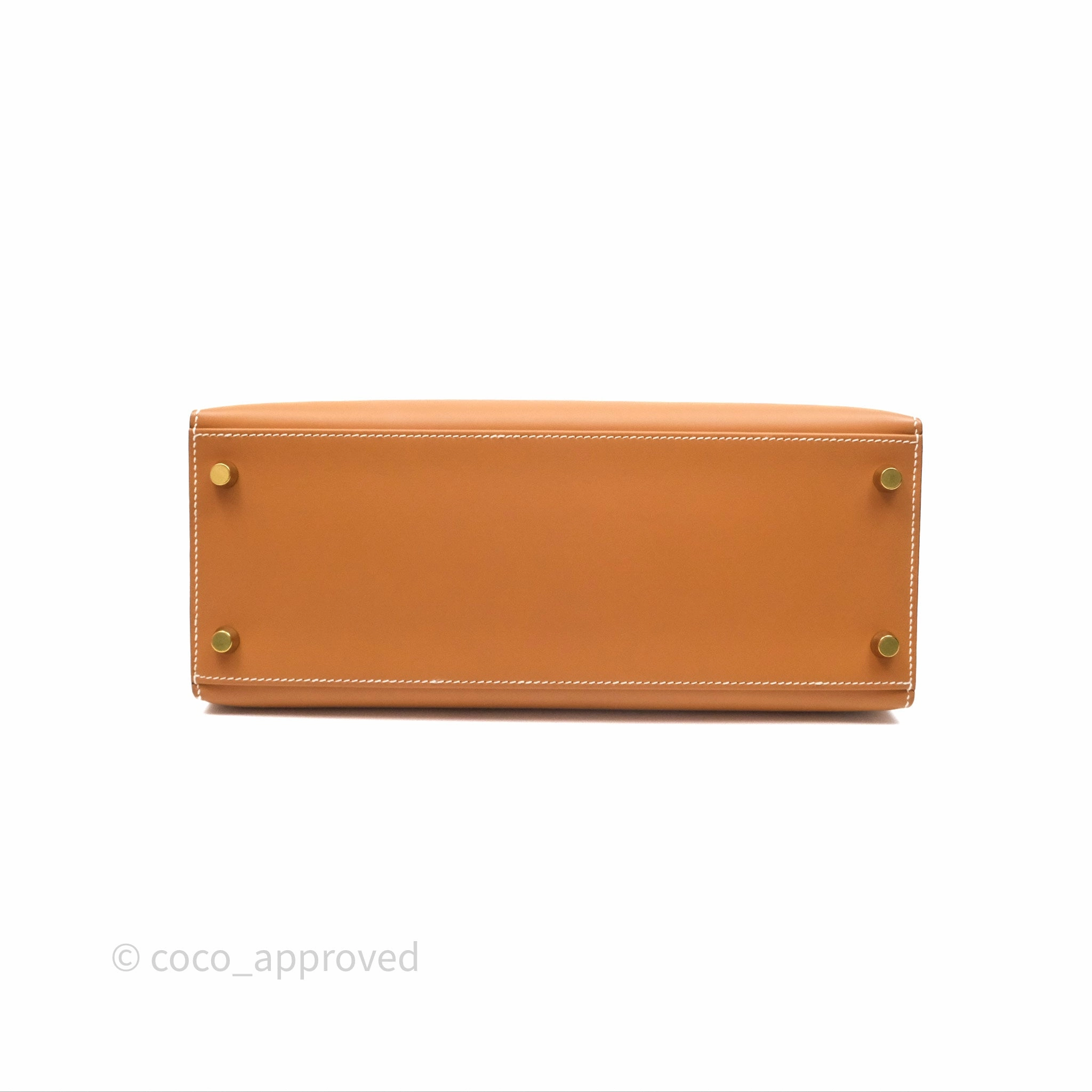 - DM/Email To Purchase - Herms Kelly II 28 Sellier Gold 37 Chamonix Leather Gold Hardware