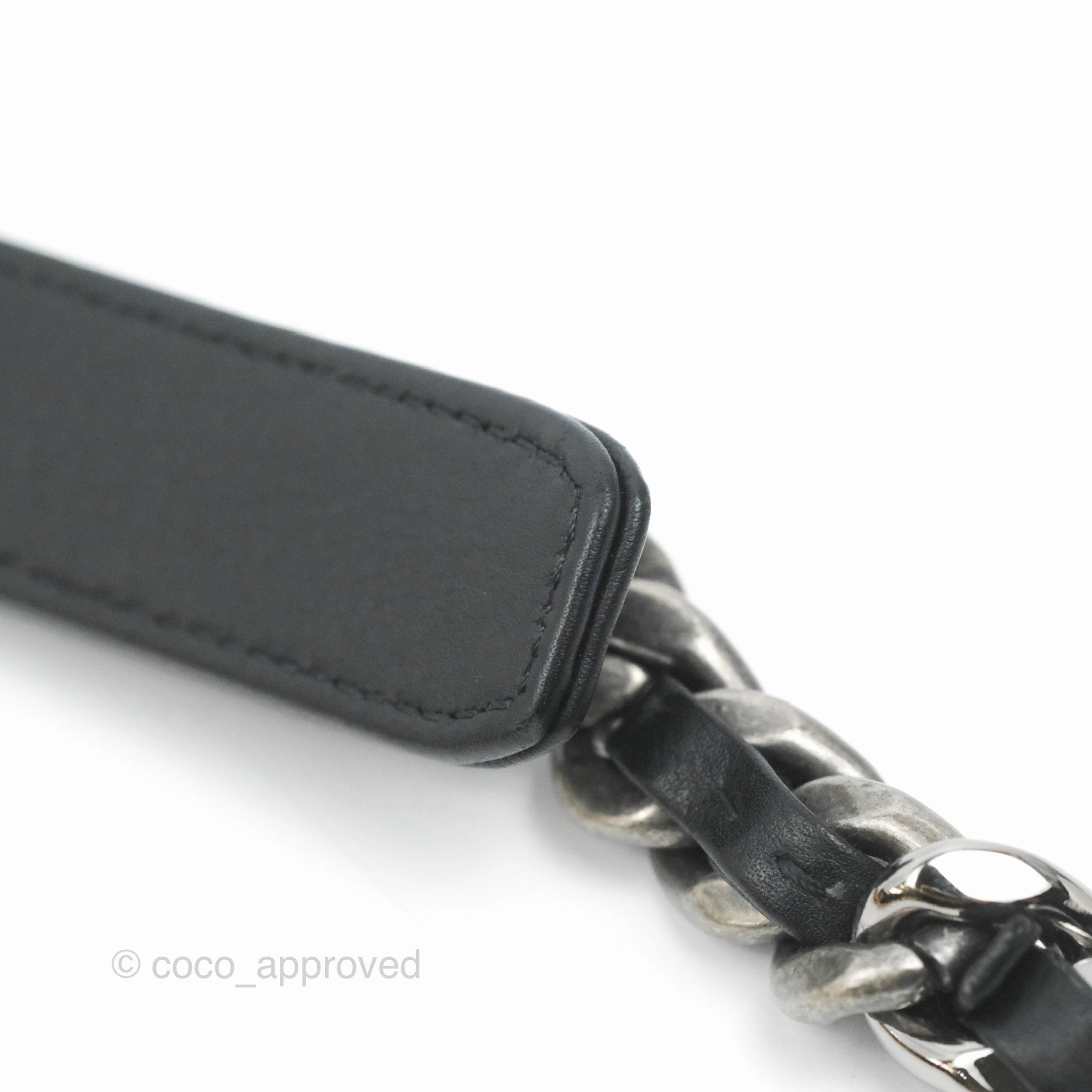 Chanel 19 Maxi Flap Bag Black Tweed Mixed Hardware