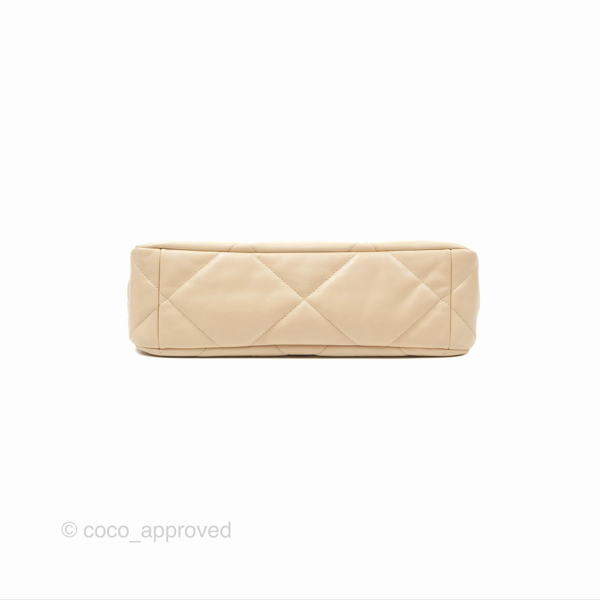 Chanel 19 Medium Beige Mixed Hardware