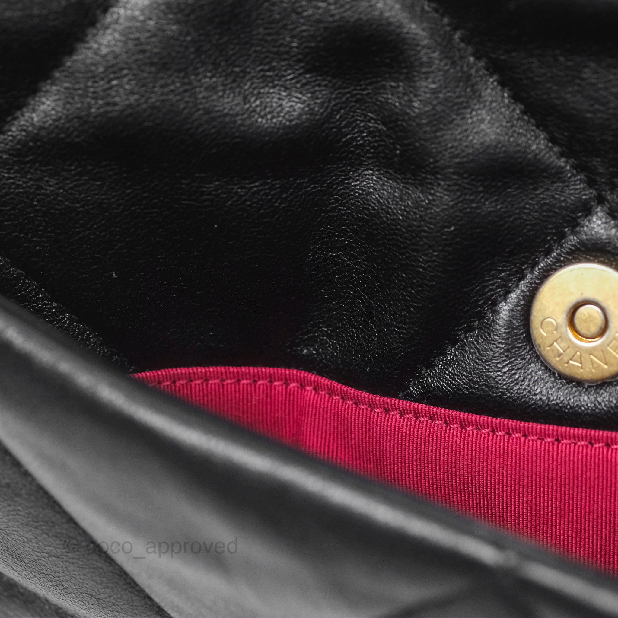 Chanel 19 Medium Black Goatskin Mixed Hardware