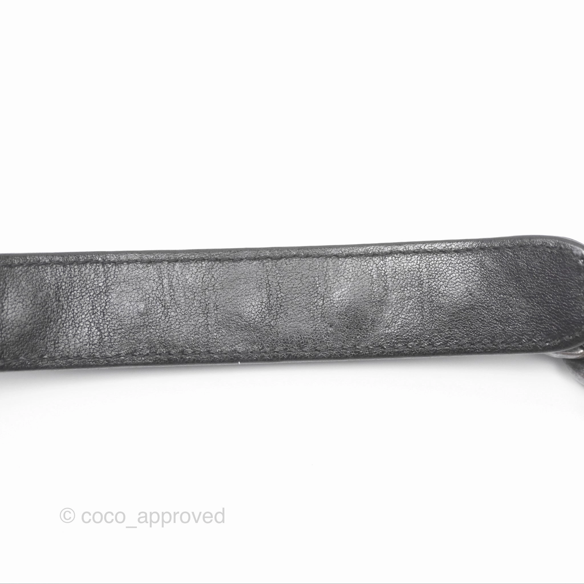 Chanel 19 Medium Black Goatskin Mixed Hardware