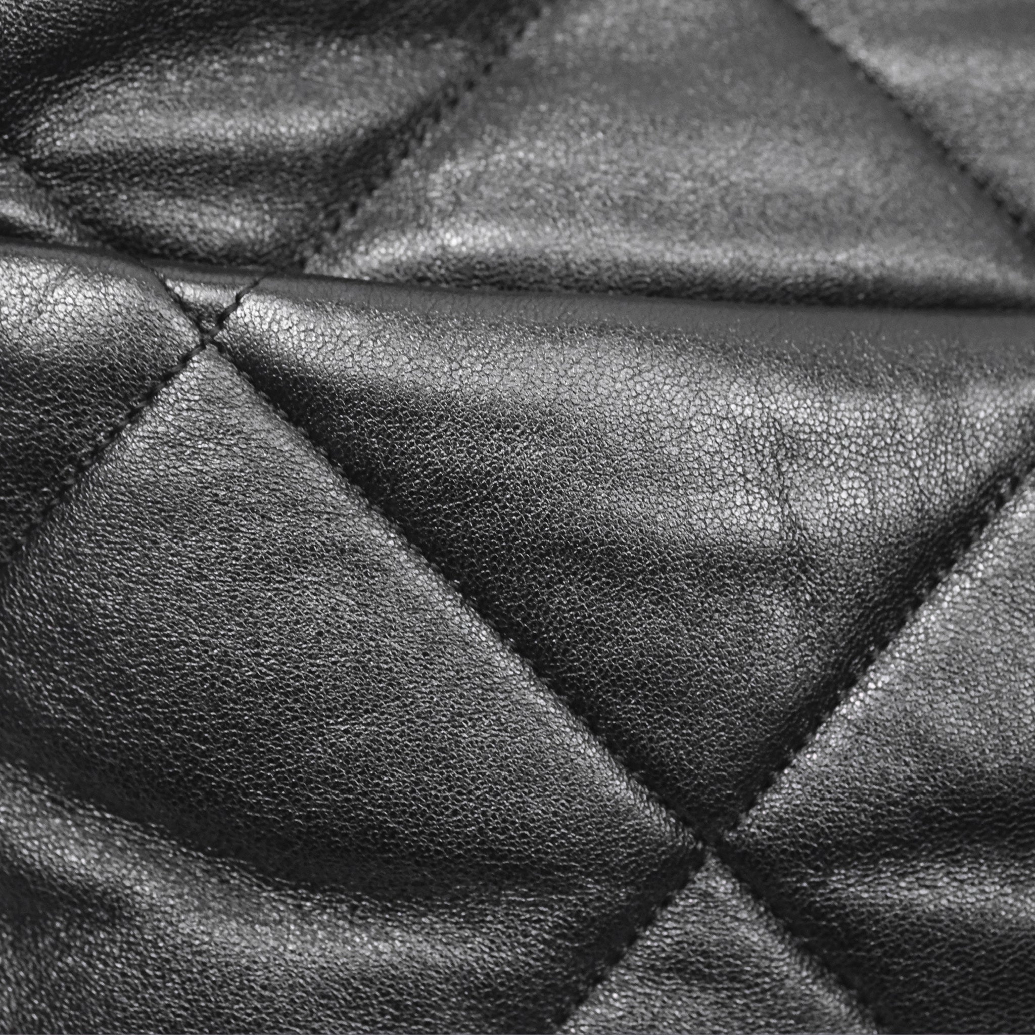 Chanel 19 Medium Black Goatskin Mixed Hardware