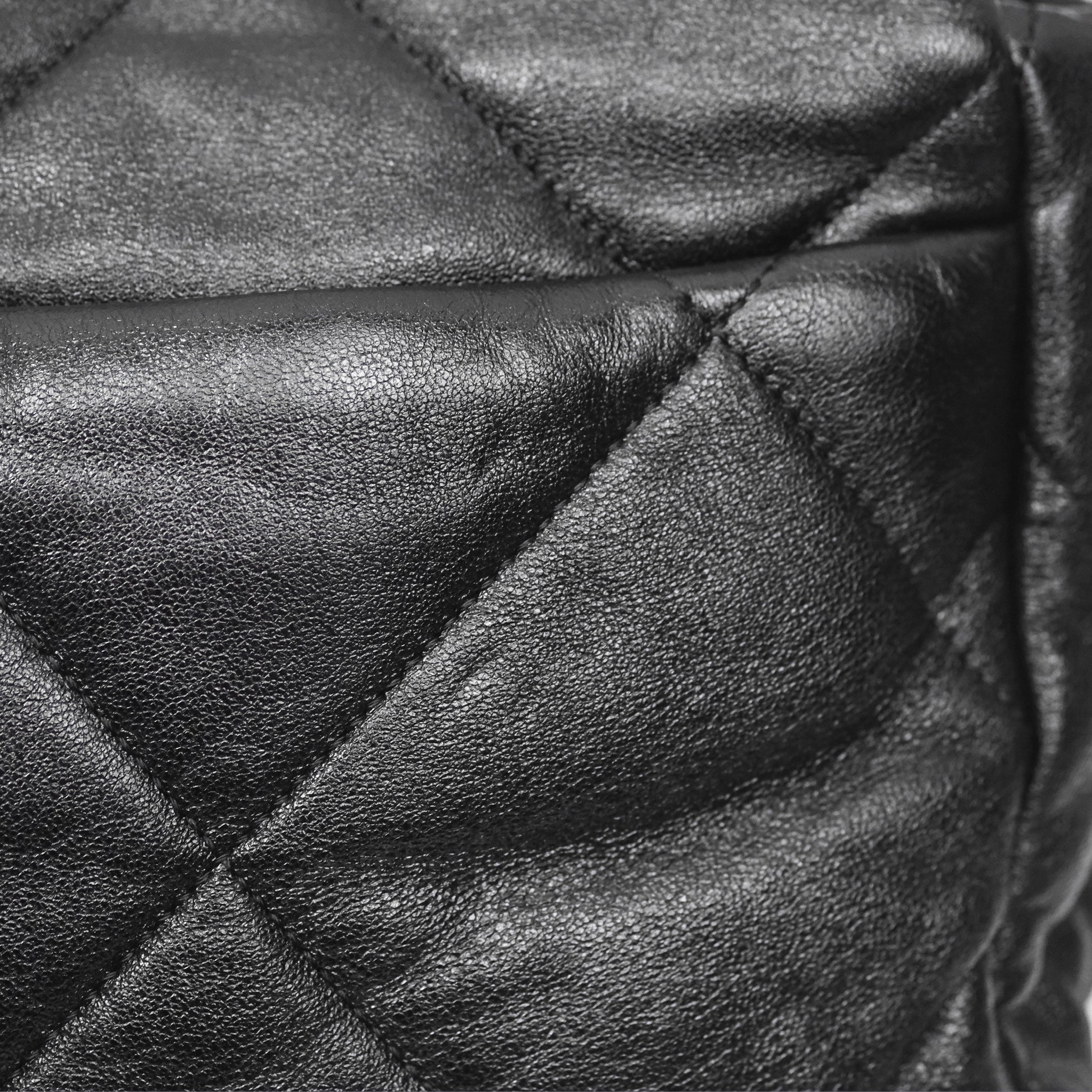 Chanel 19 Medium Black Goatskin Mixed Hardware