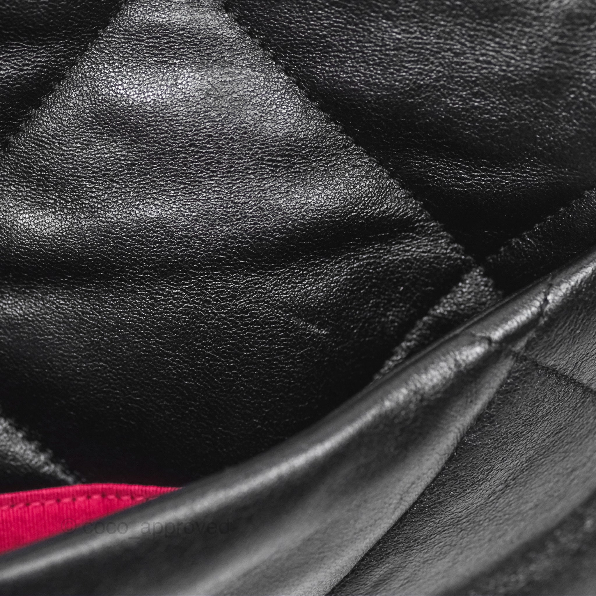 Chanel 19 Medium Black Goatskin Mixed Hardware