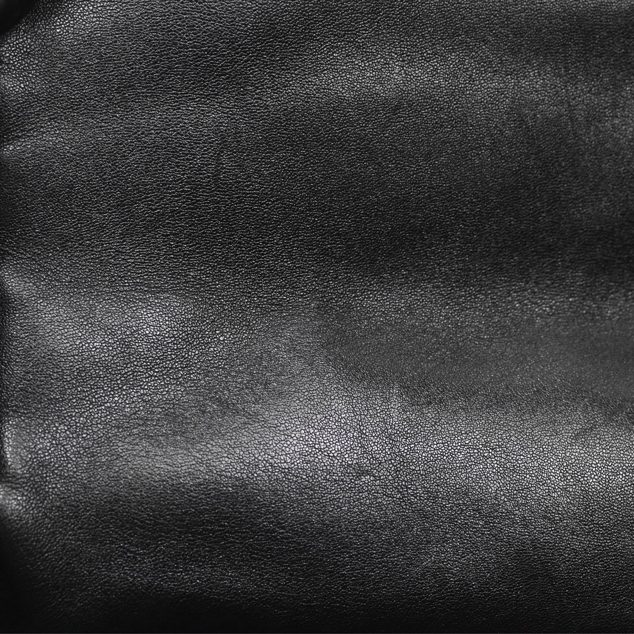 Chanel 19 Medium Black Goatskin Mixed Hardware