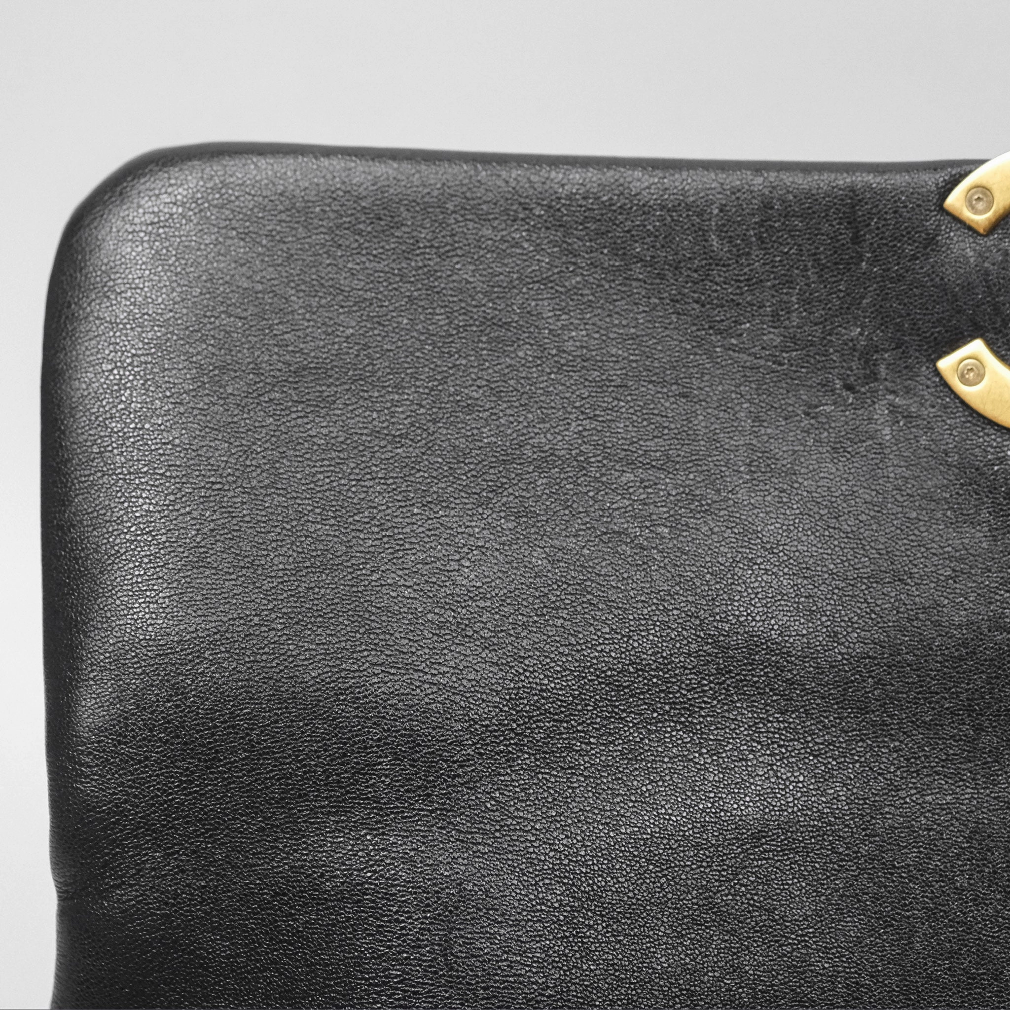 Chanel 19 Medium Black Goatskin Mixed Hardware
