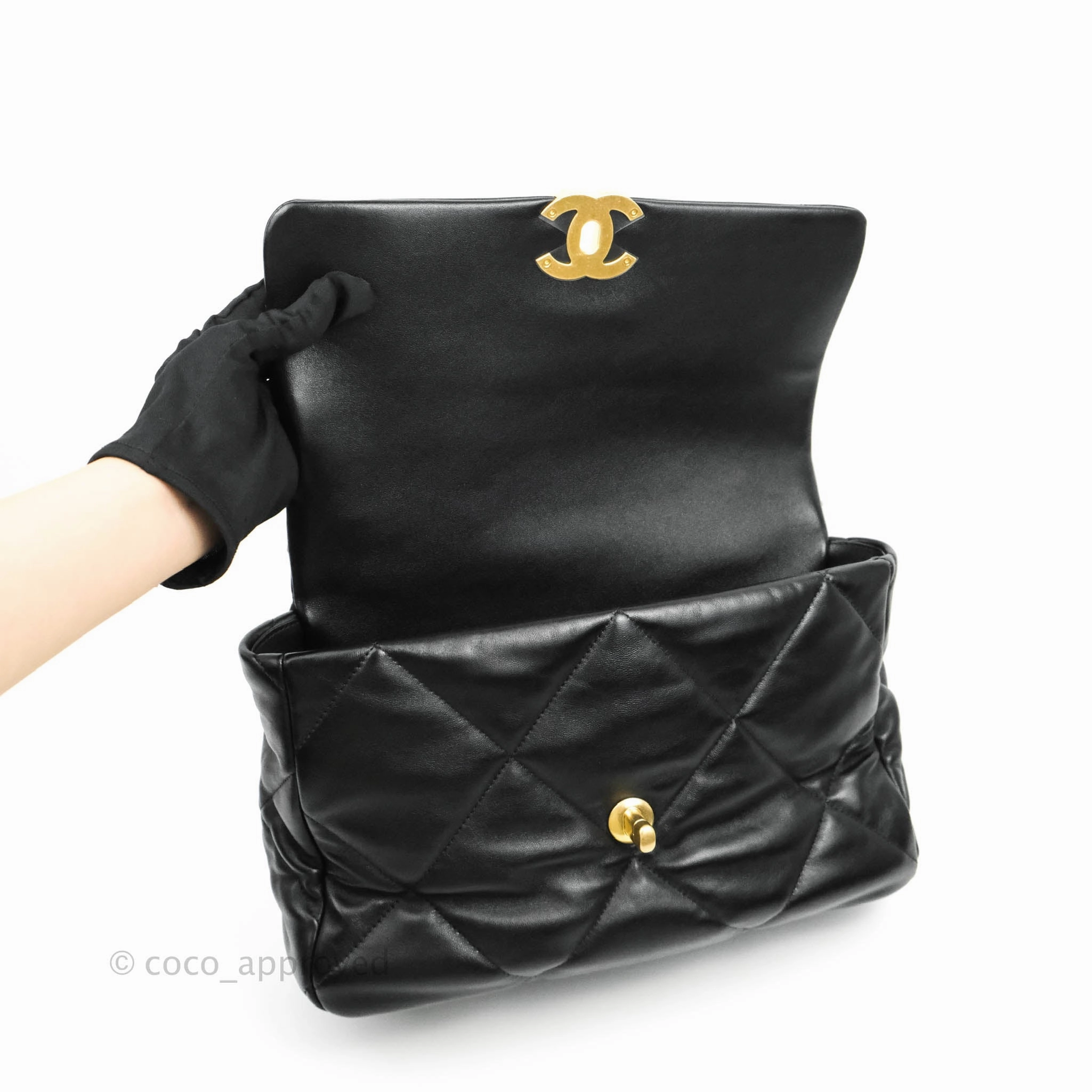 Chanel 19 Medium Black Mixed Hardware