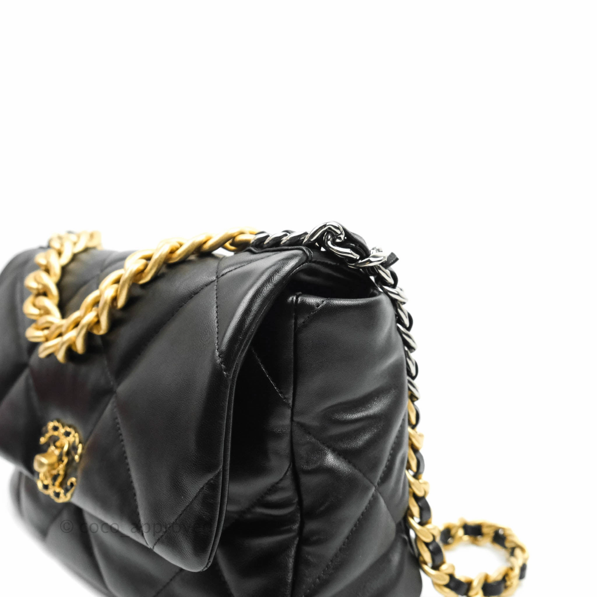 Chanel 19 Medium Black Mixed Hardware