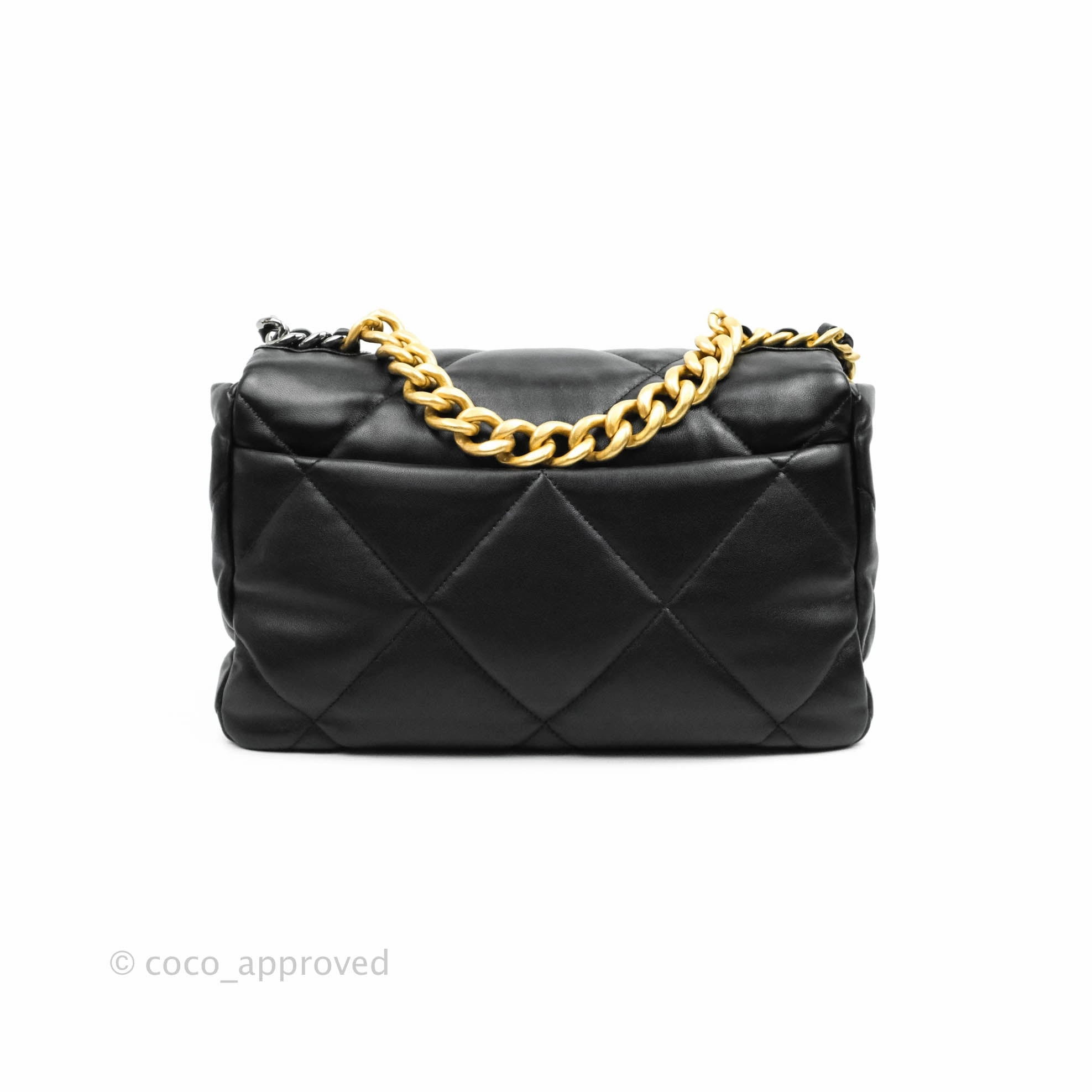 Chanel 19 Medium Black Mixed Hardware