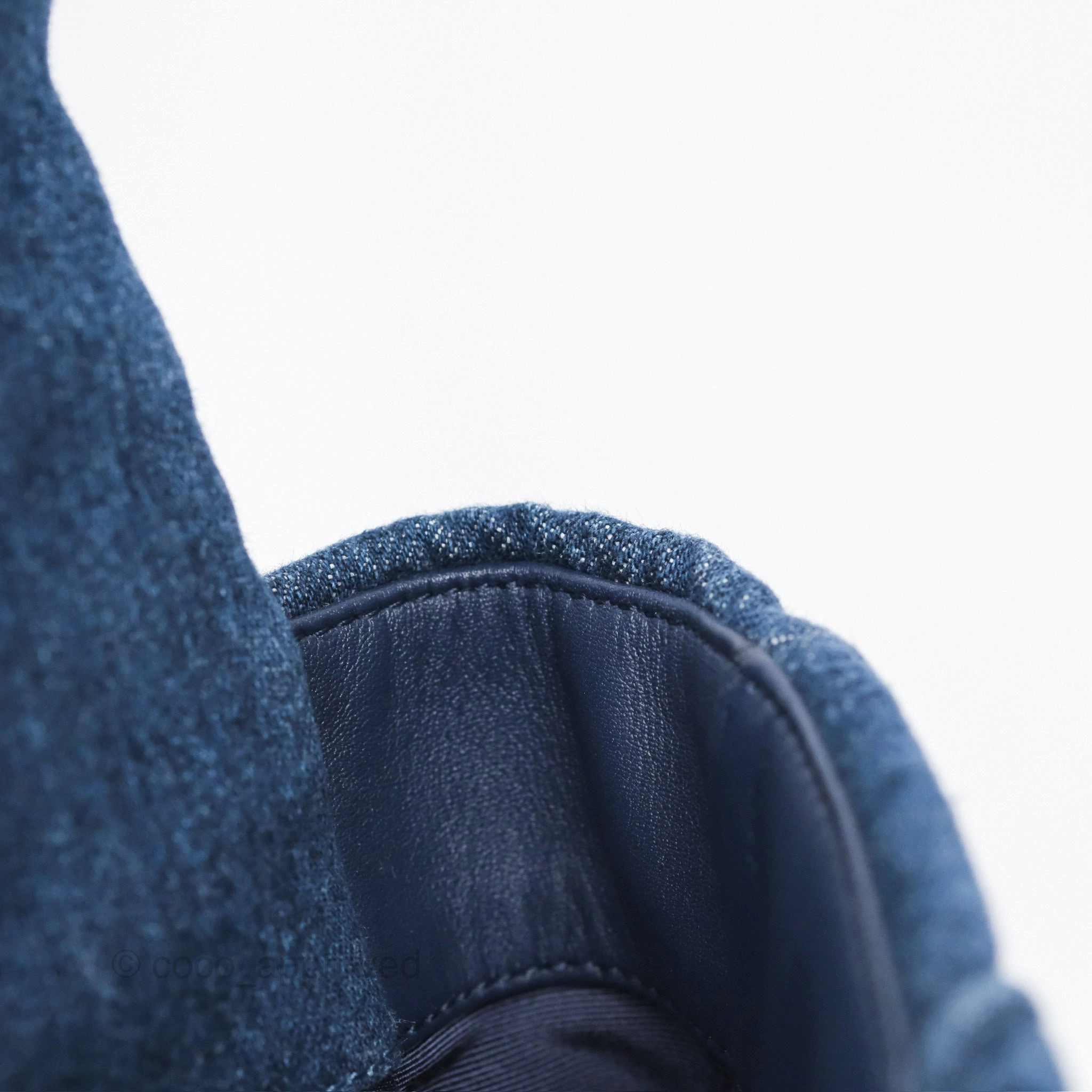 Chanel 19 Medium Dark Denim Mixed Hardware