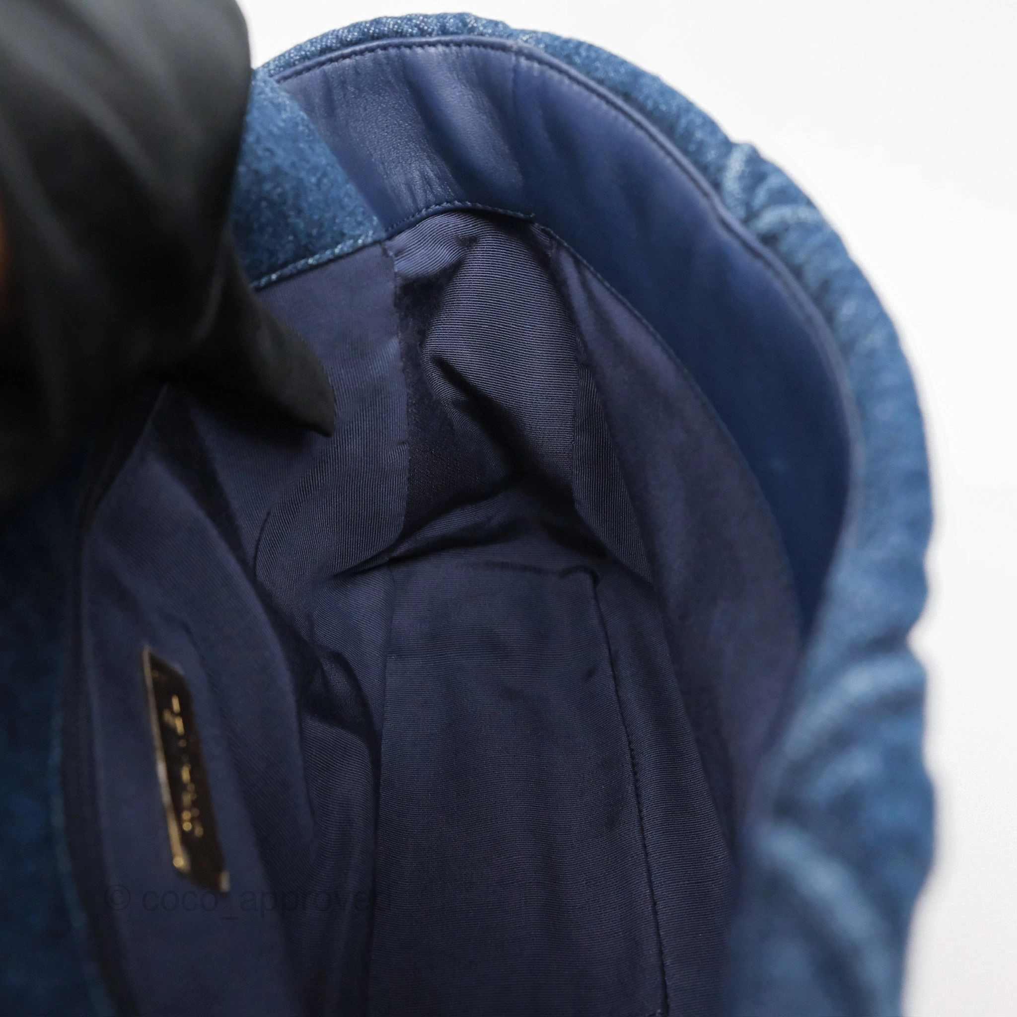 Chanel 19 Medium Dark Denim Mixed Hardware
