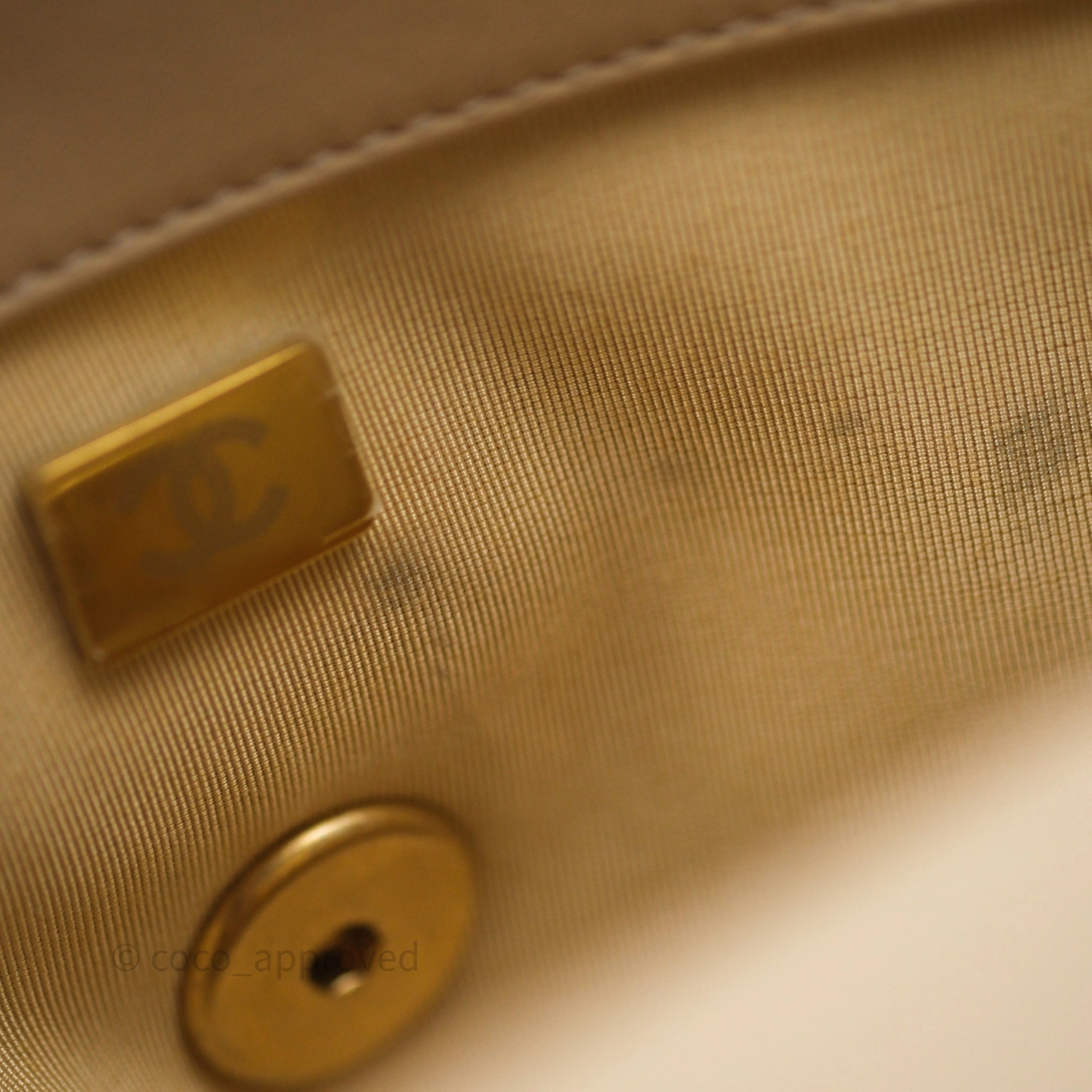 Chanel 19 Small Beige Mixed Hardware