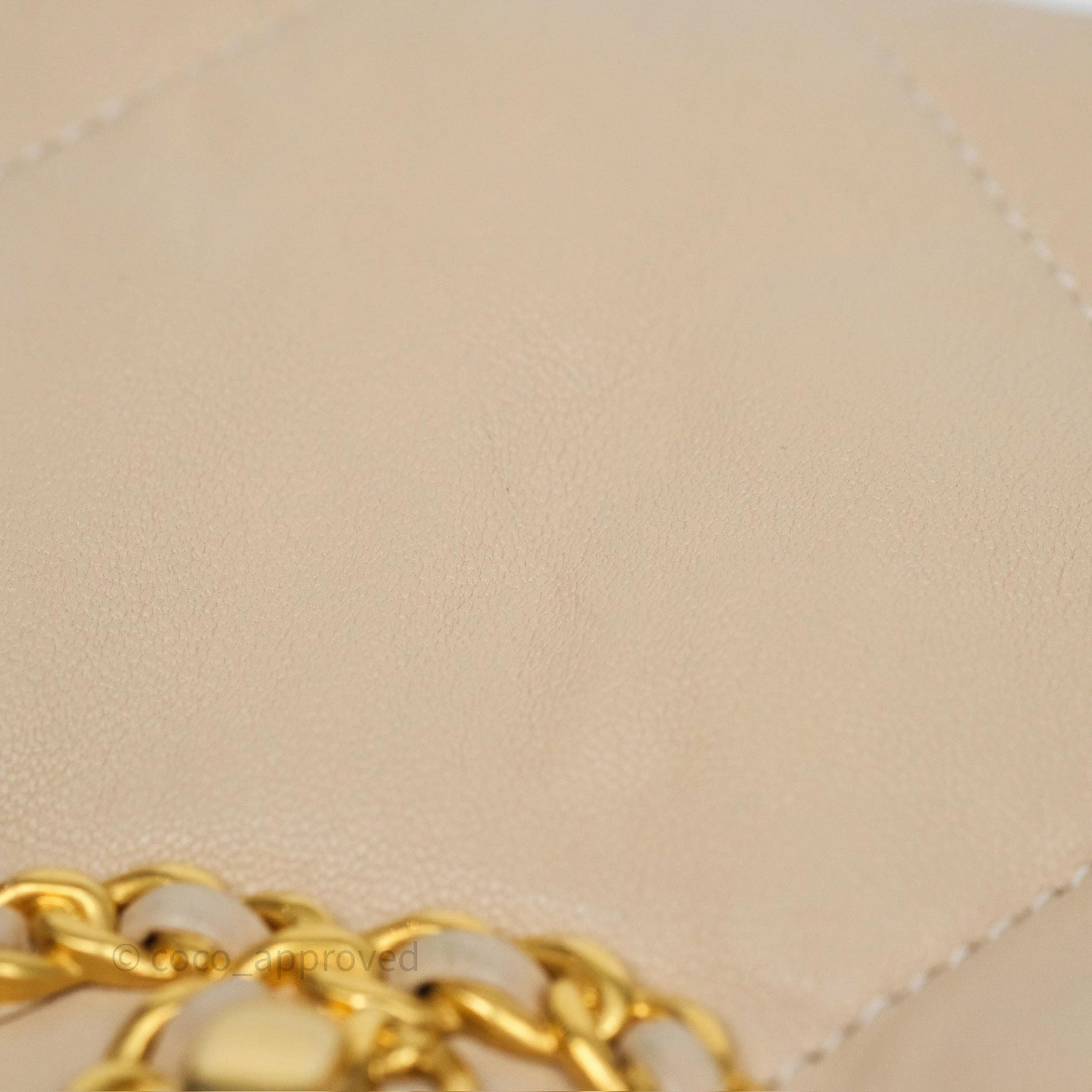 Chanel 19 Small Beige Mixed Hardware