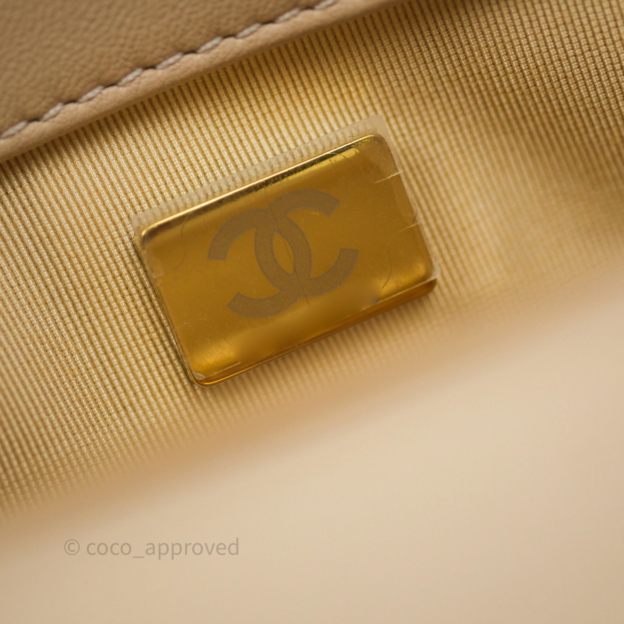 Chanel 19 Small Beige Mixed Hardware