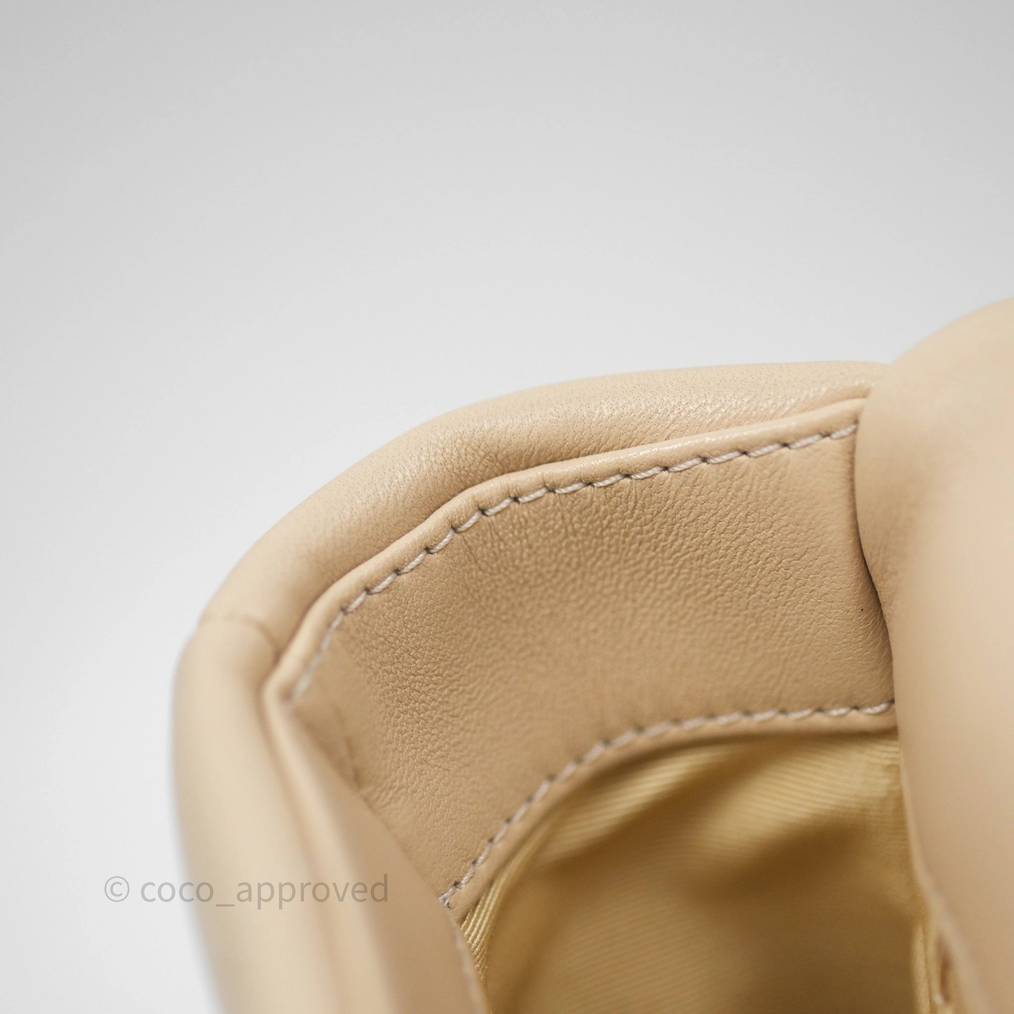 Chanel 19 Small Beige Mixed Hardware