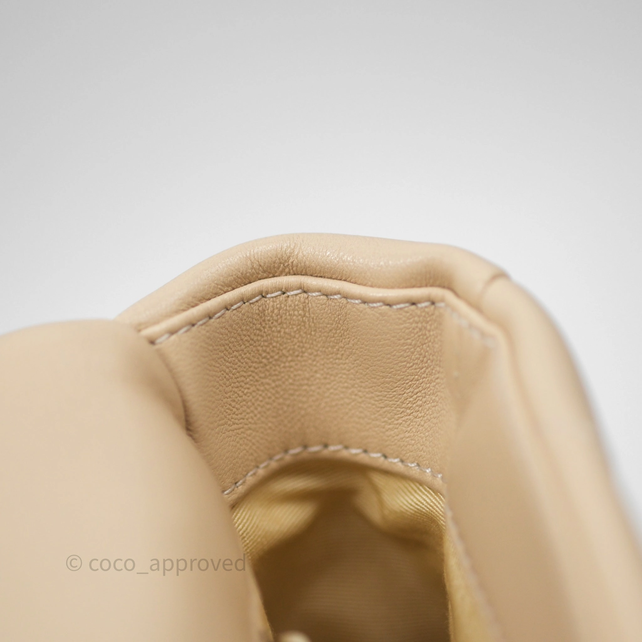 Chanel 19 Small Beige Mixed Hardware