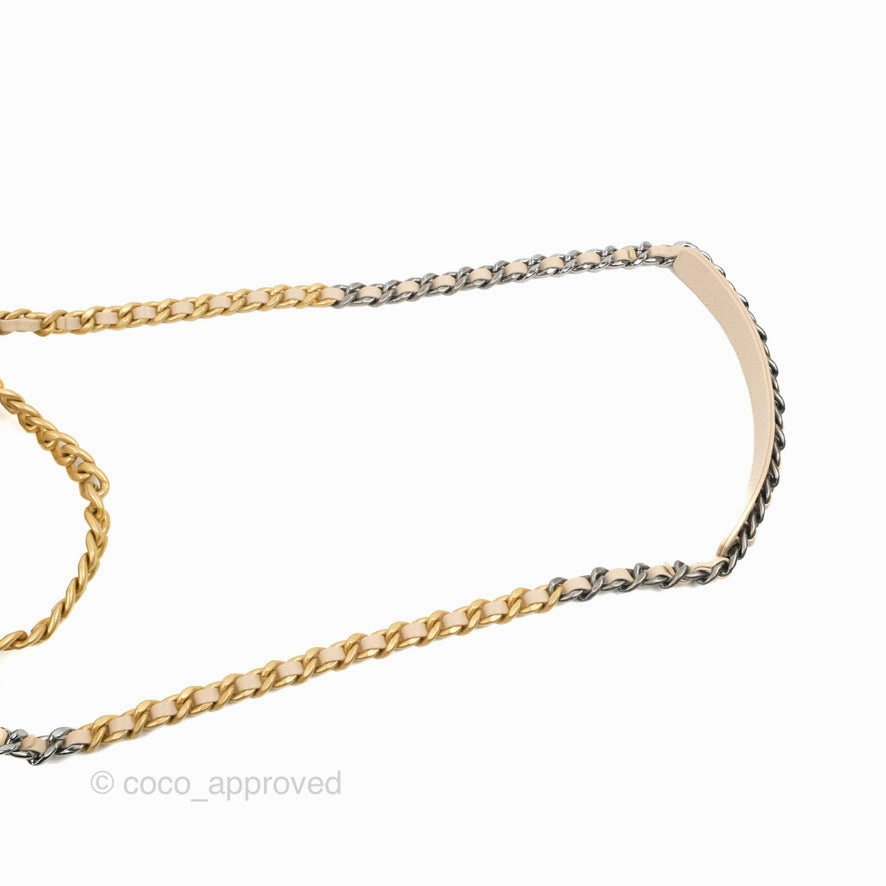 Chanel 19 Small Beige Mixed Hardware
