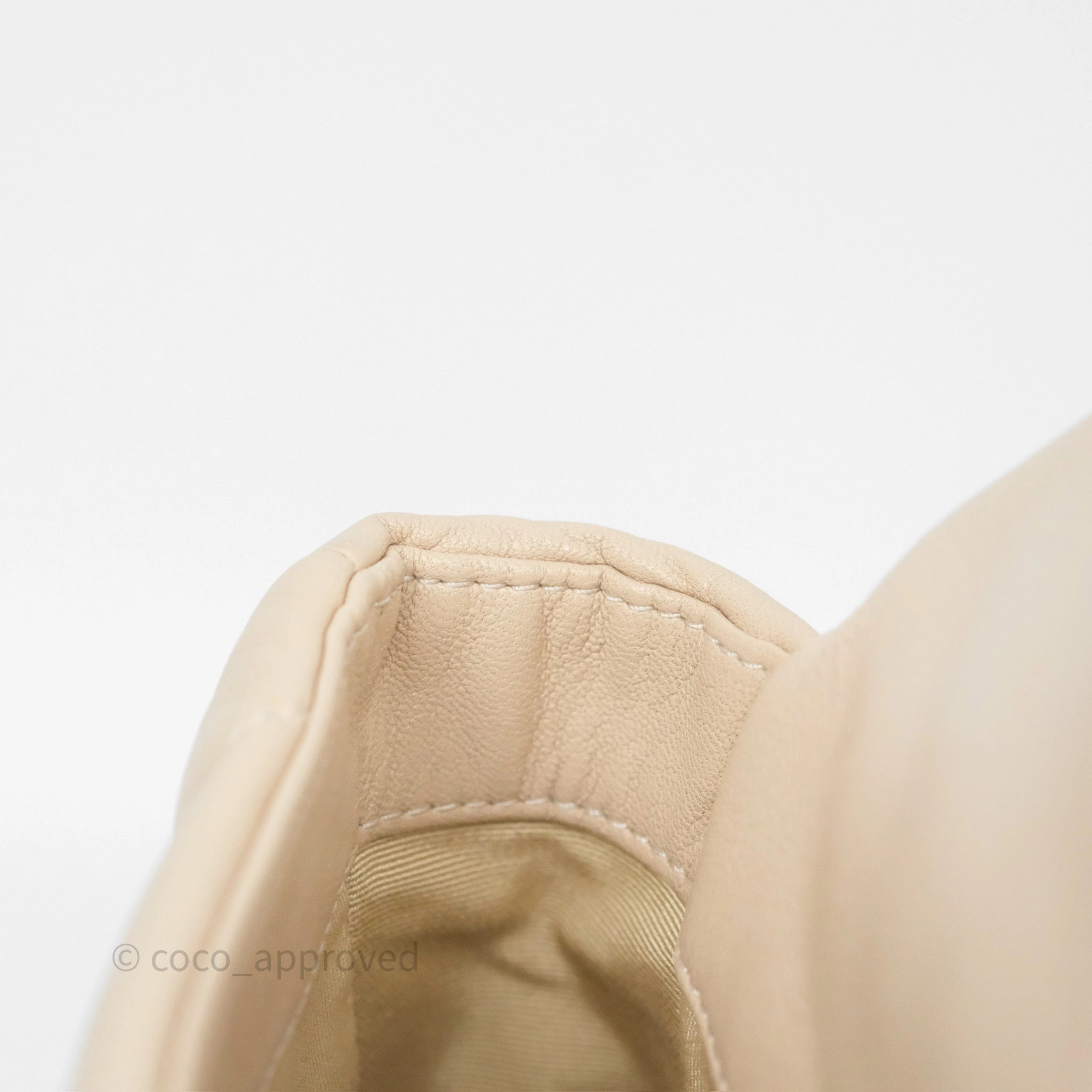 Chanel 19 Small Beige Mixed Hardware