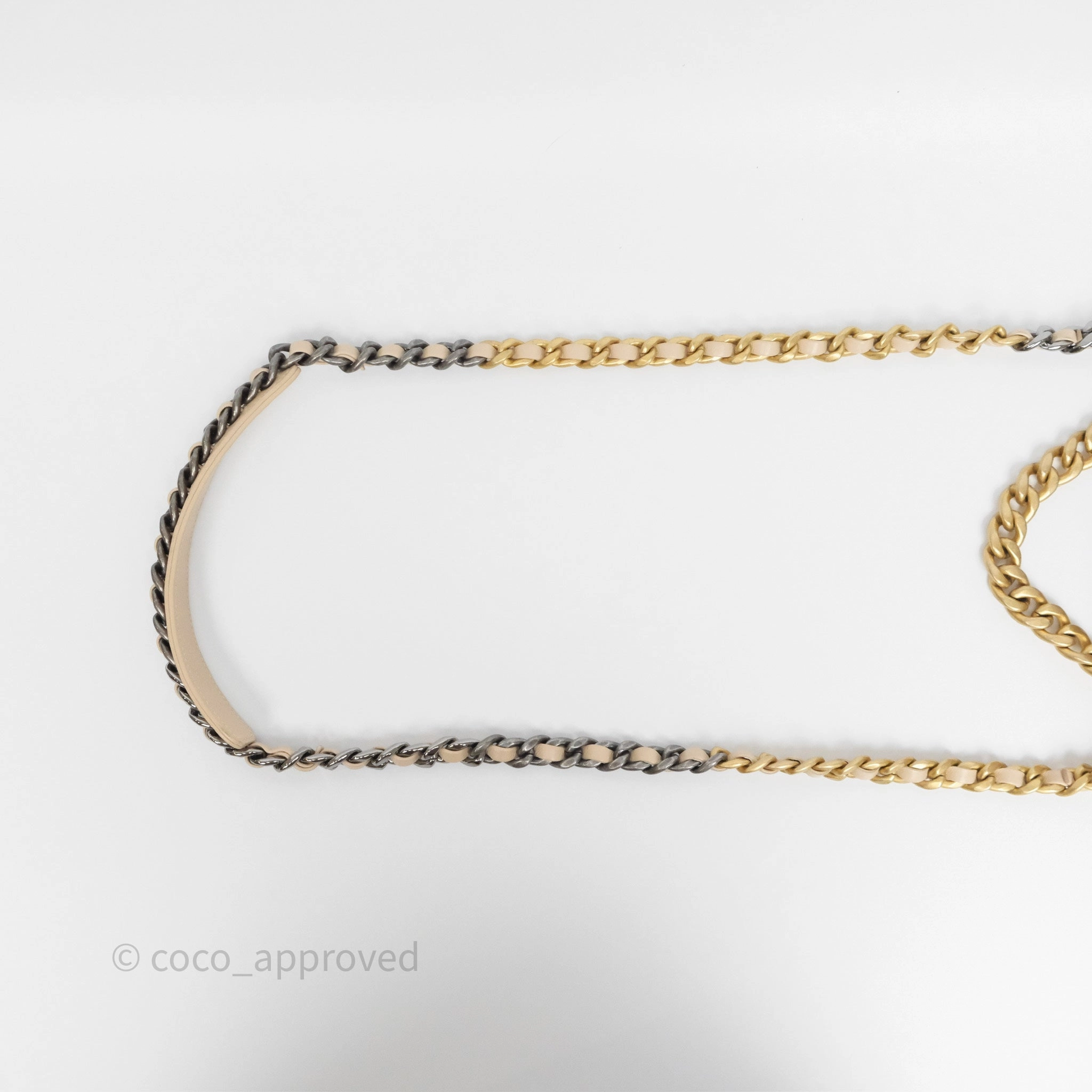 Chanel 19 Small Beige Mixed Hardware