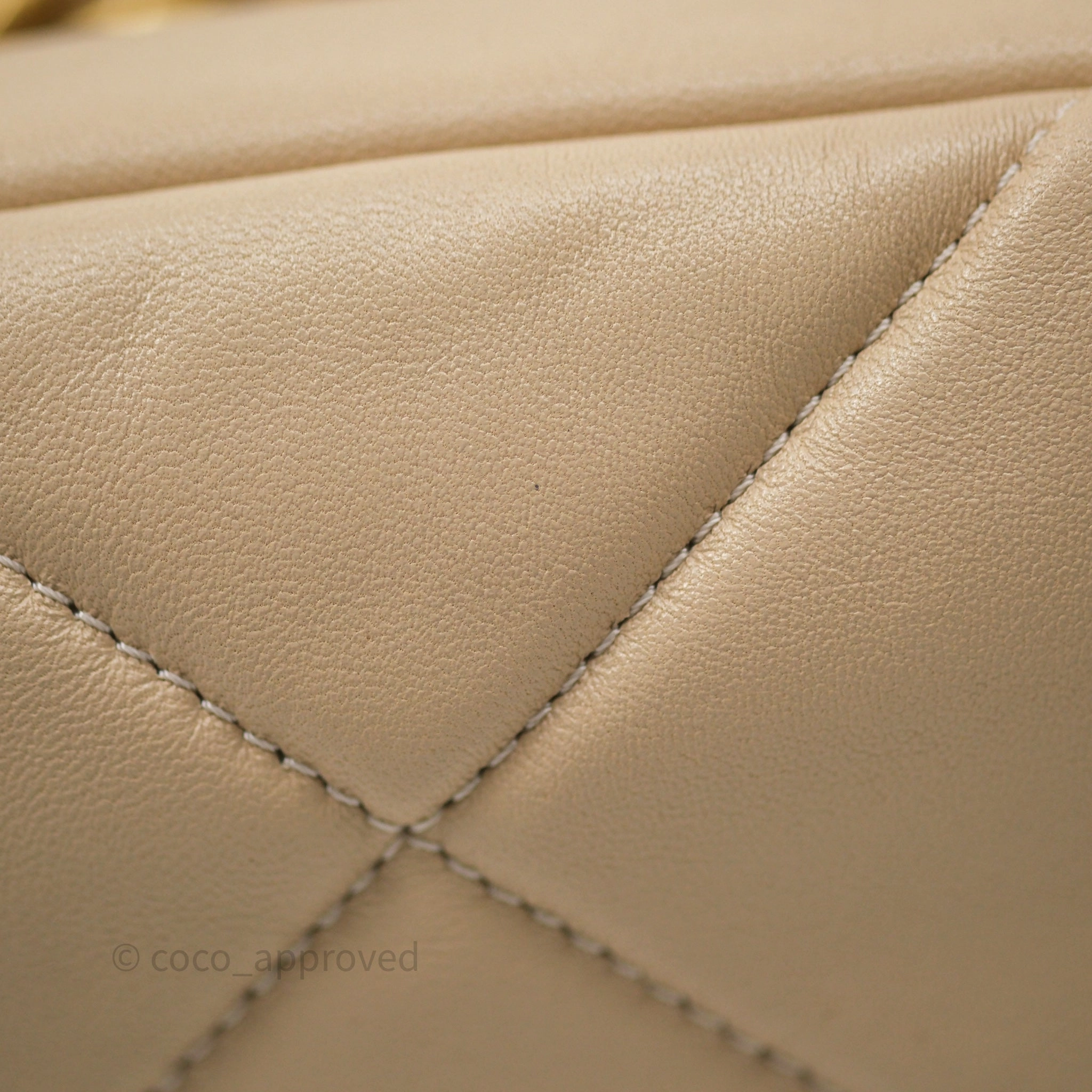 Chanel 19 Small Beige Mixed Hardware